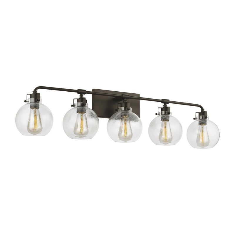 Sean Lavin Clara 40 Inch 5 Light Bath Vanity Light by Visual Comfort Studio Collection