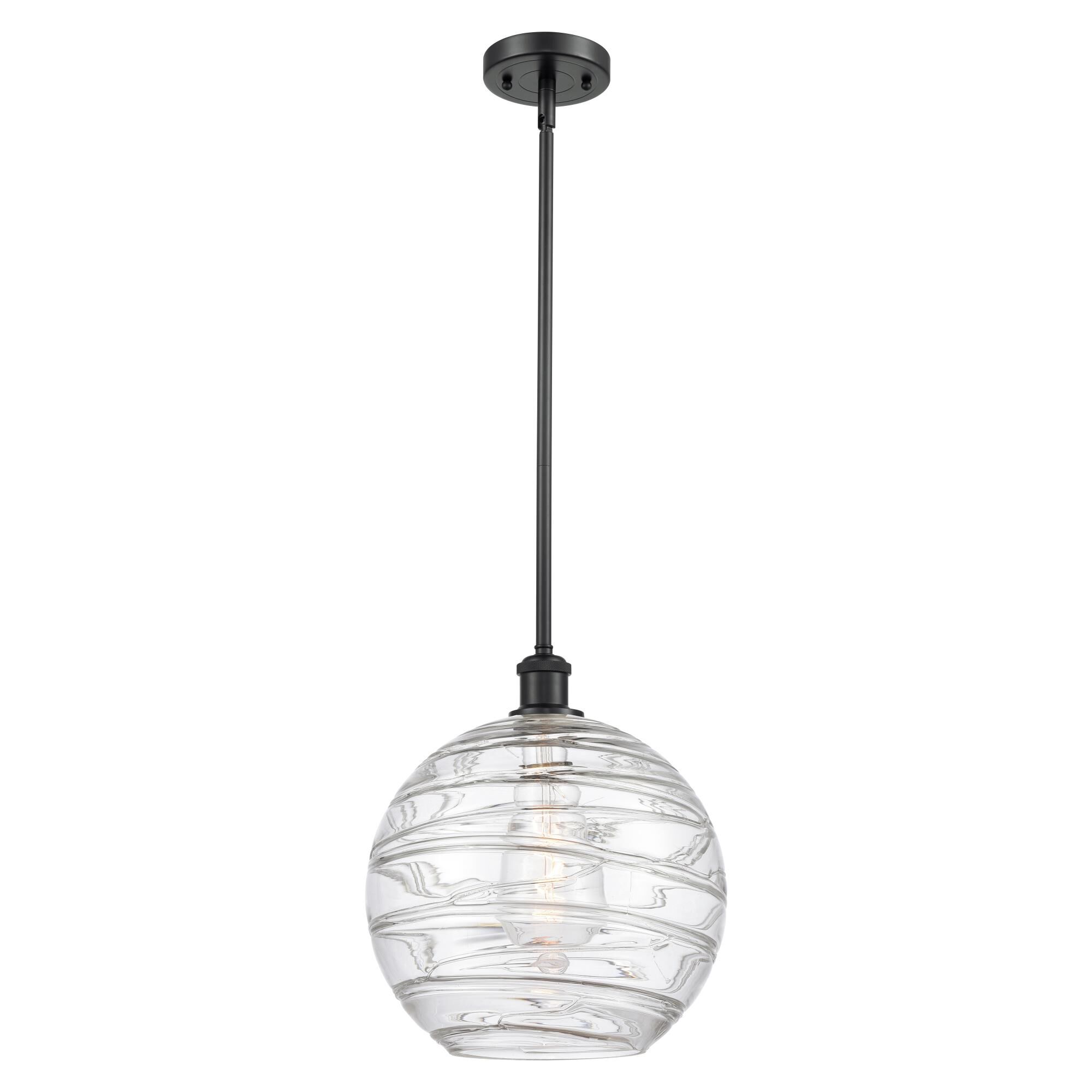 Bruno Marashlian Athens Deco Swirl 12 Inch Mini Pendant by Innovations Lighting