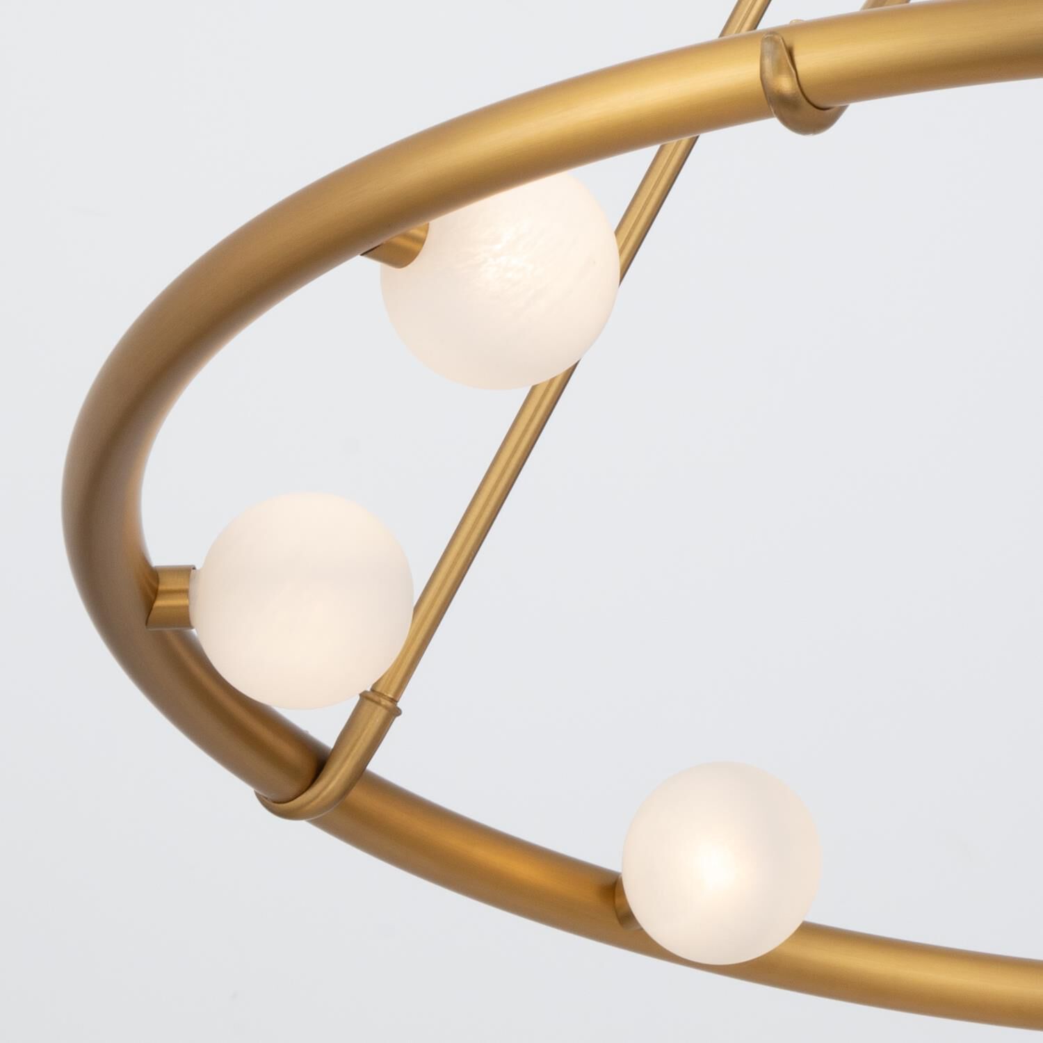 Shown in Luxe Gold finish and Strie glass and Strie Glass shade