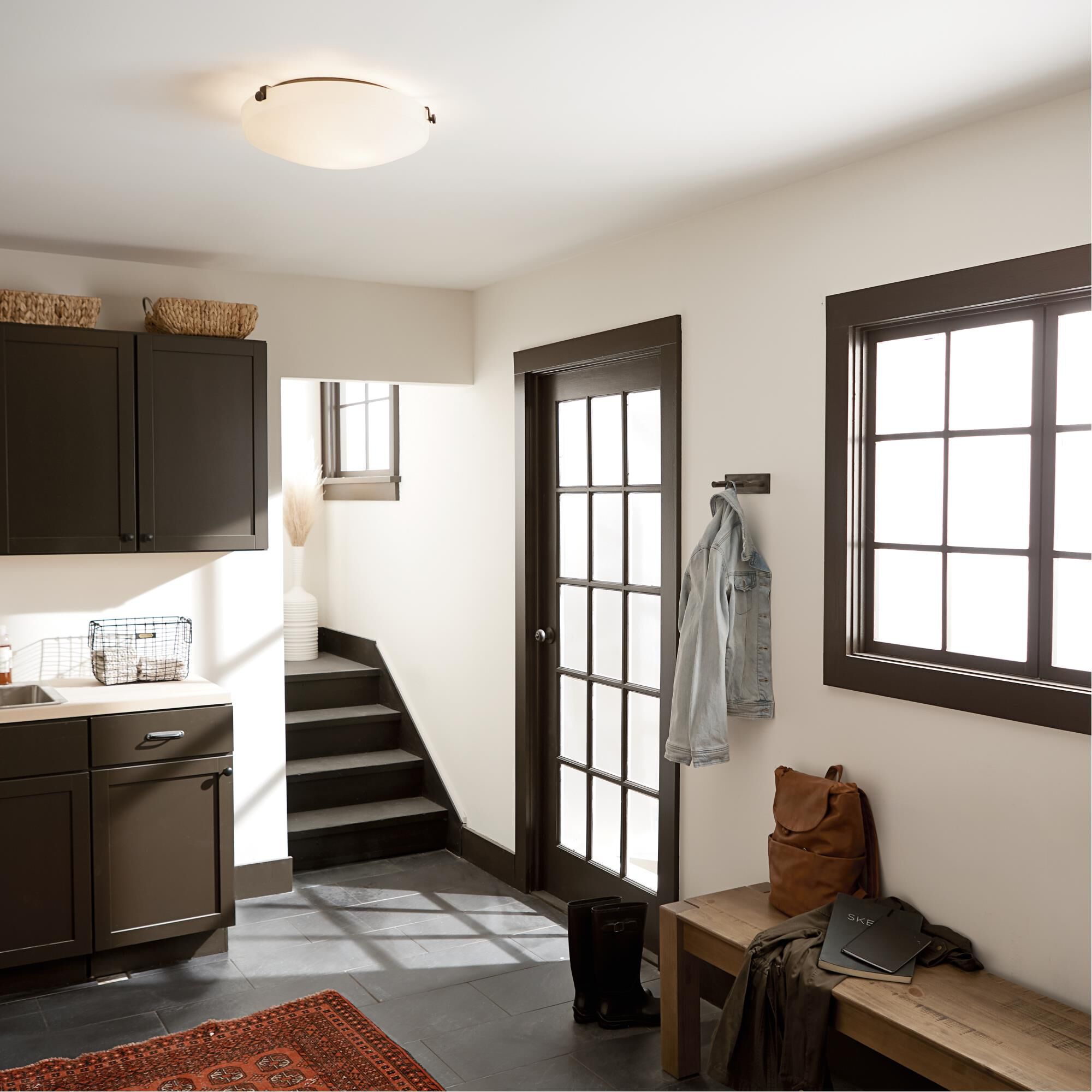 Lytham 17 Inch 3 Light Flush Mount by Kichler Lighting