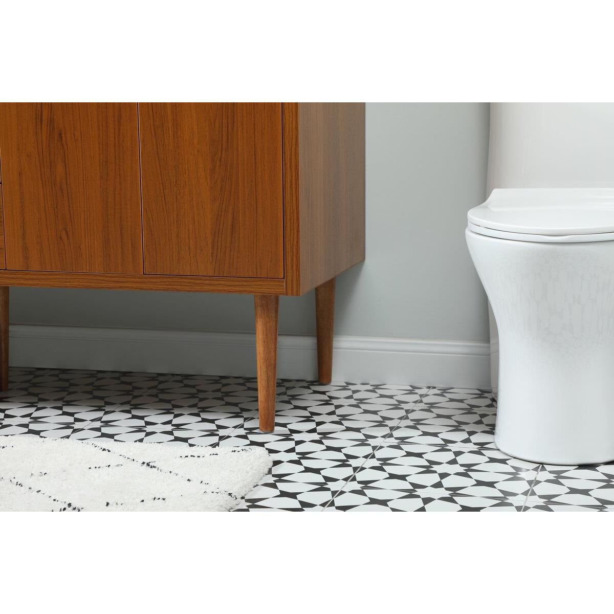 Shown in Teak finish