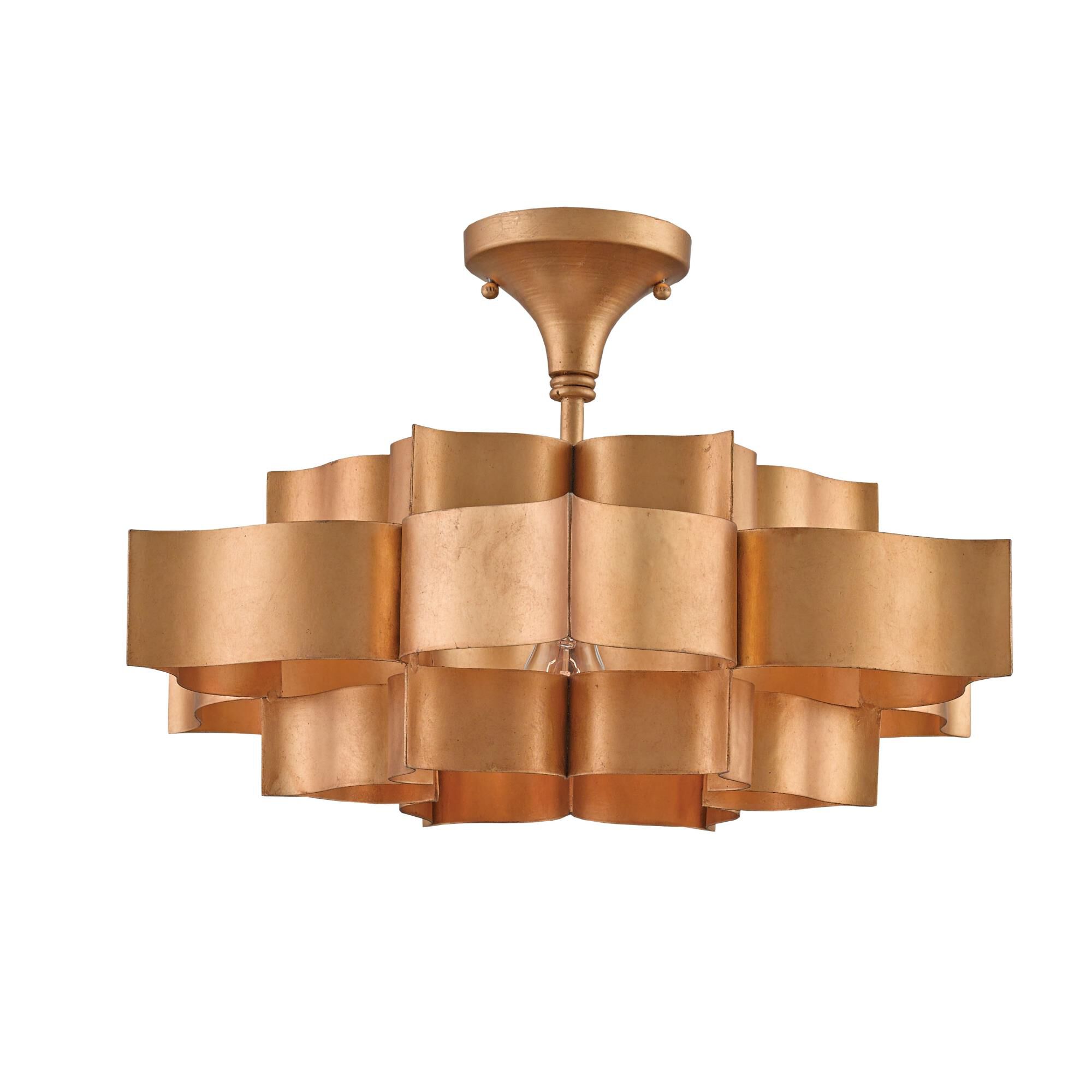 Shown in Antique Gold Leaf finish