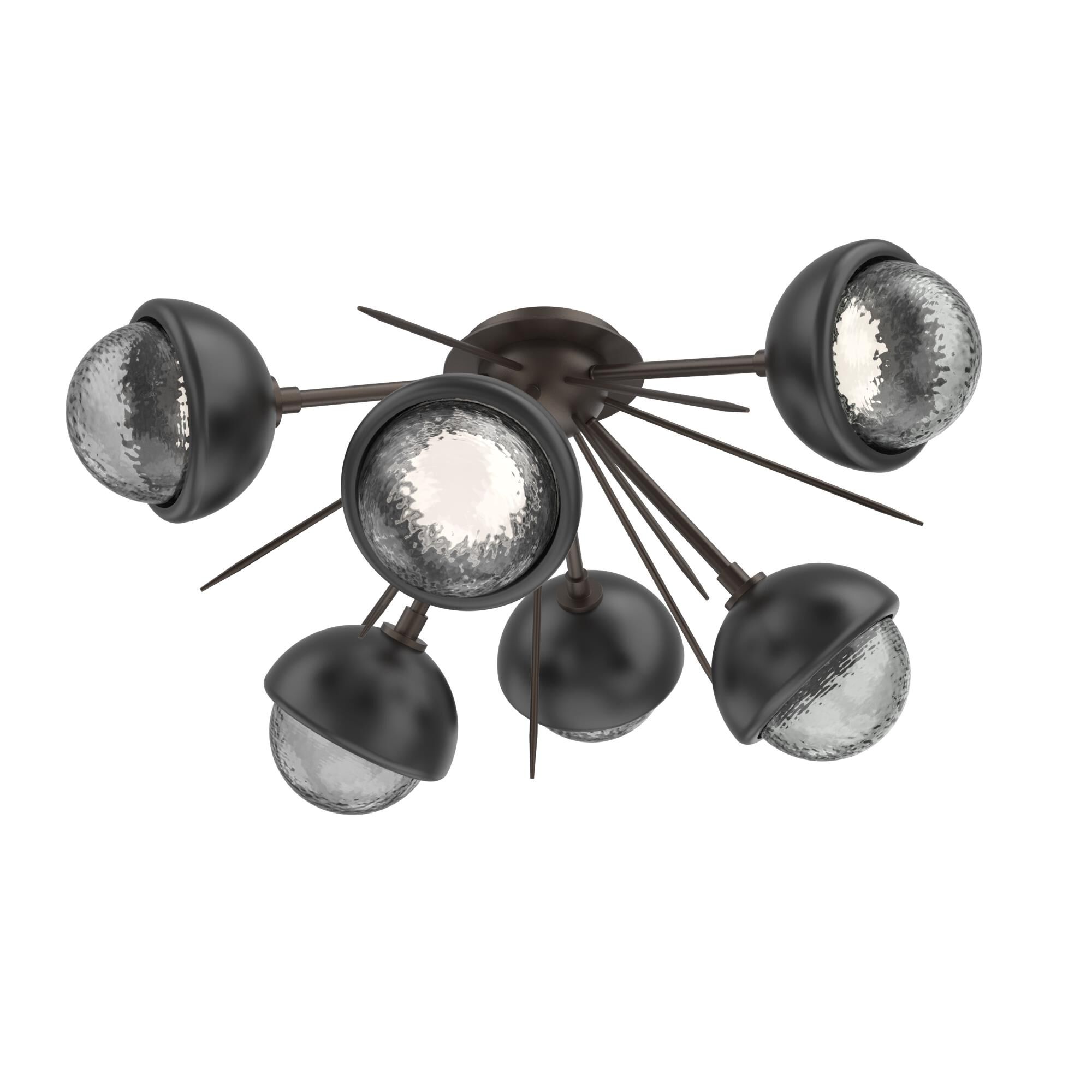 Shown in Flat Bronze finish and Smoke glass and Matte Black accent