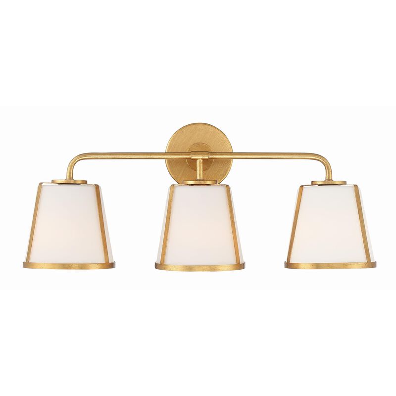 Fulton 23 Inch 3 Light Bath Vanity Light by Crystorama