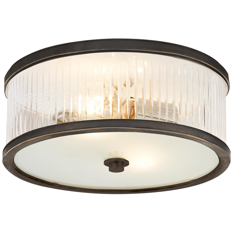 Alexa Hampton Randolph 14 Inch 2 Light Flush Mount by Visual Comfort Signature Collection