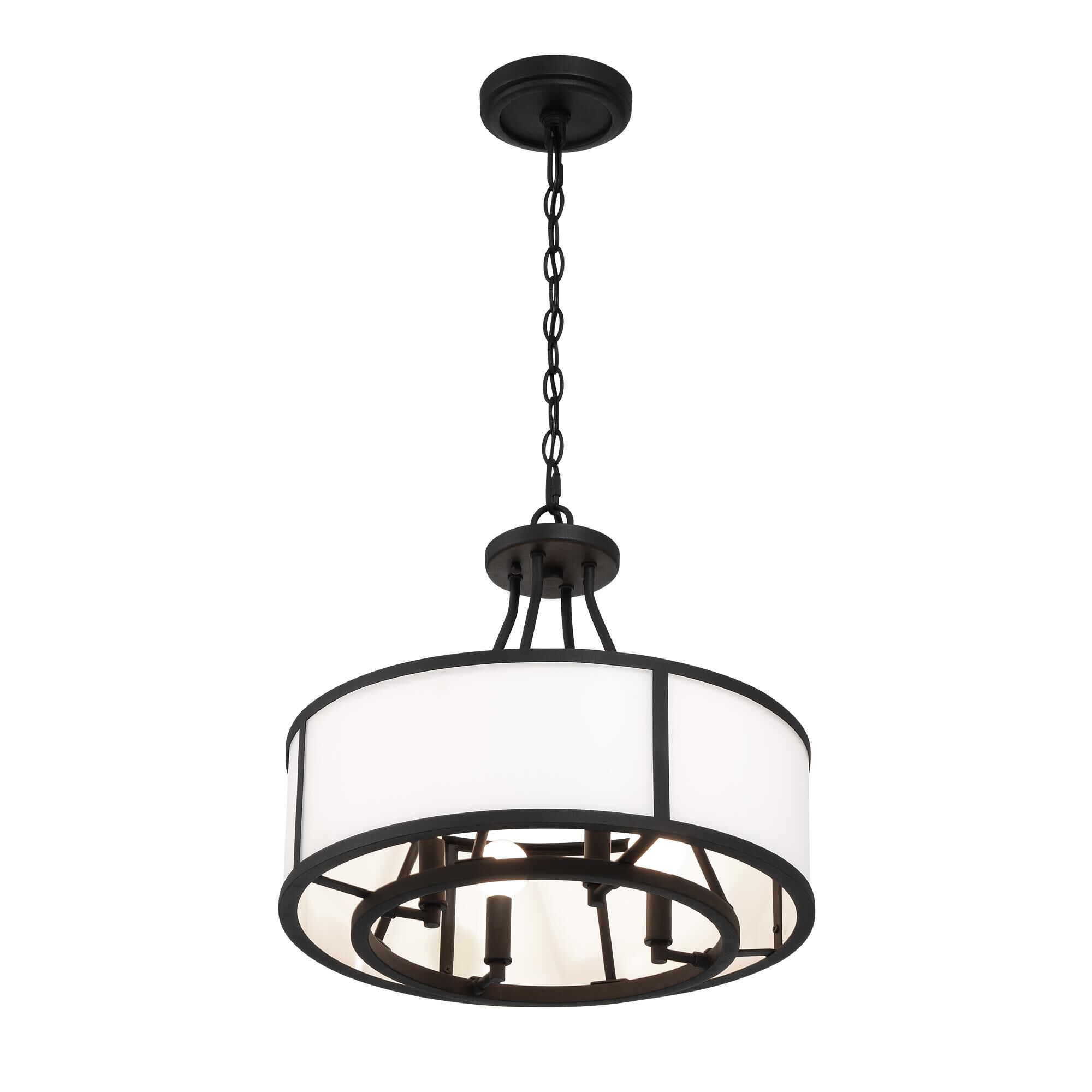 Bryant 18 Inch 4 Light Mini Chandelier by Crystorama