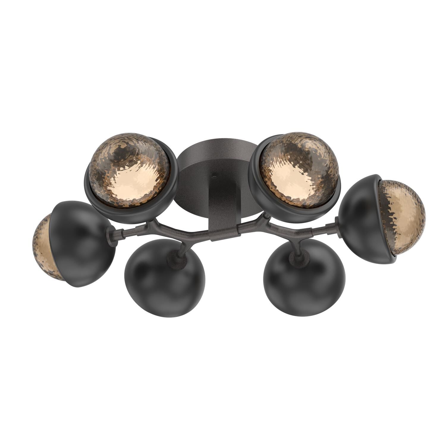 Levi Wilson Cabochon 27 Inch Flush Mount by Hammerton Studio