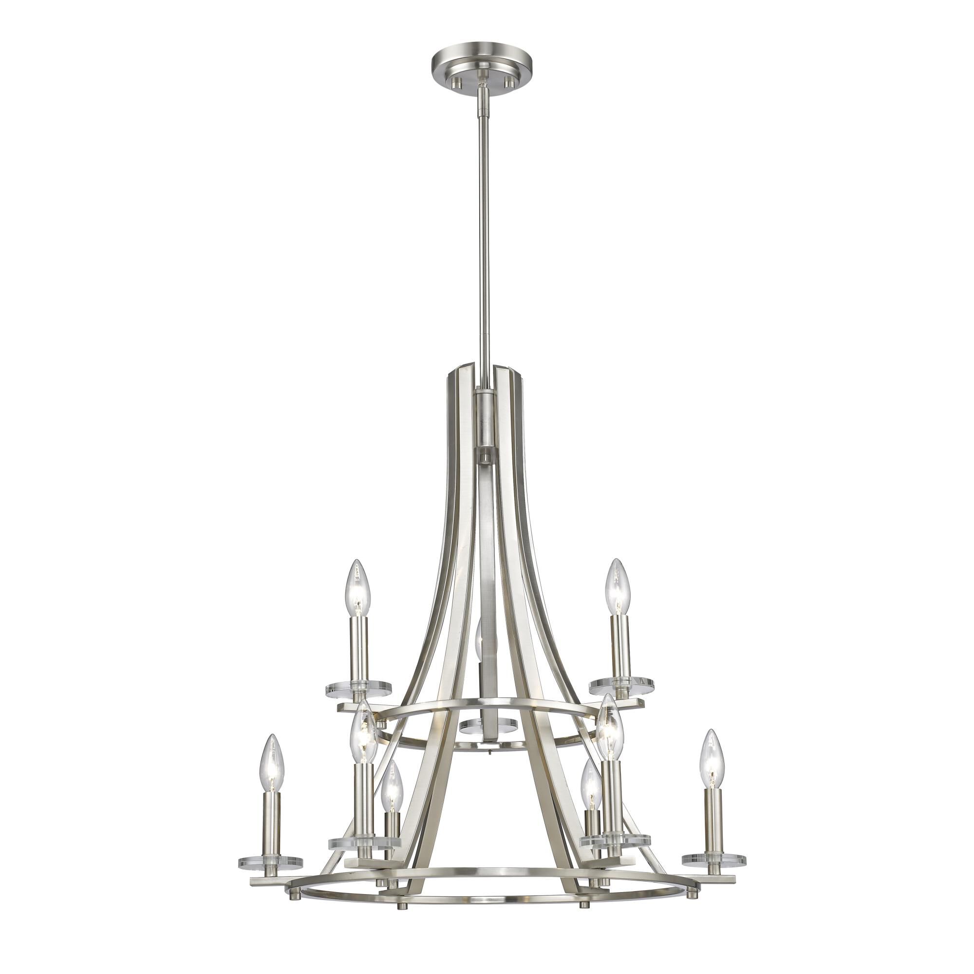 Verona 25 Inch 9 Light Chandelier by Z-Lite