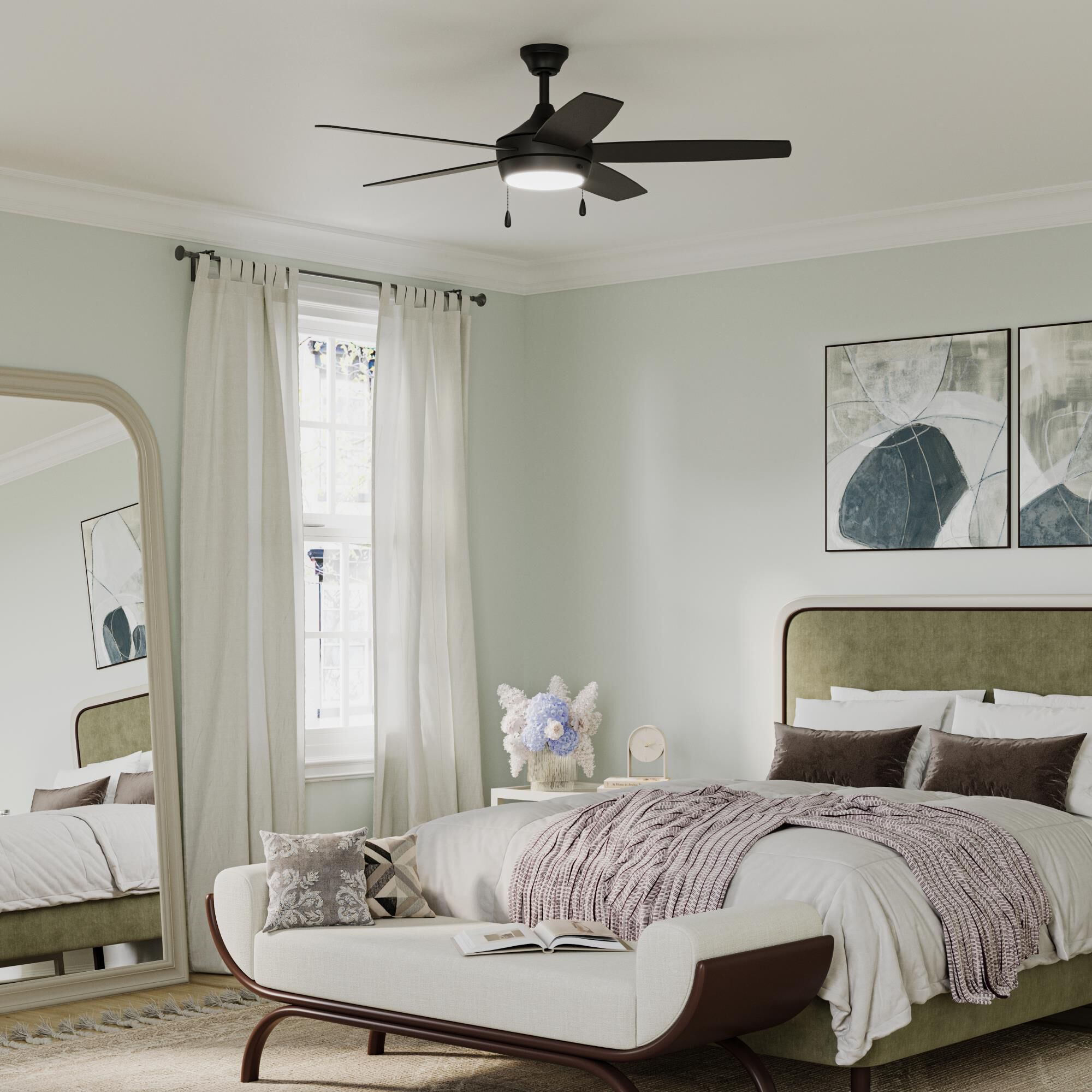 Nolyn 52 Inch Ceiling Fan with Light Kit by Progress Lighting