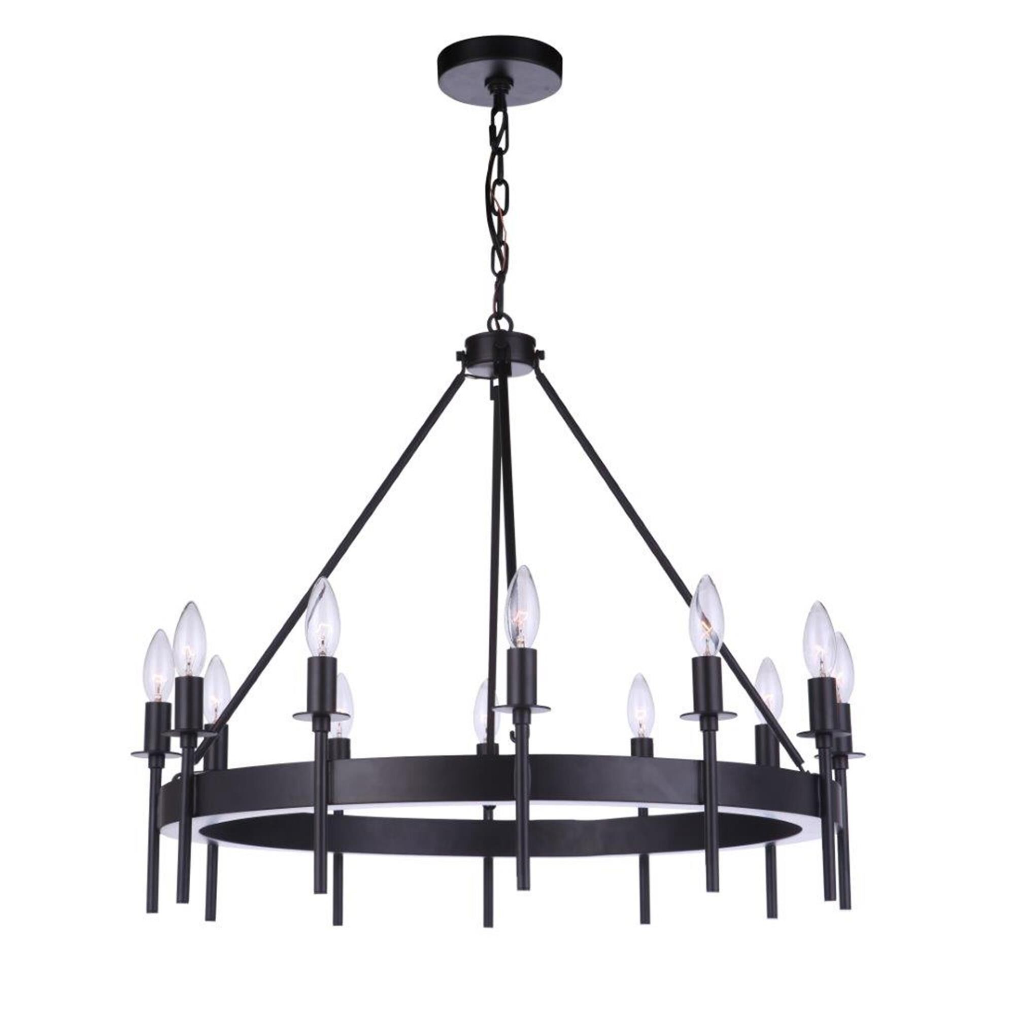 Shown in Flat Black finish