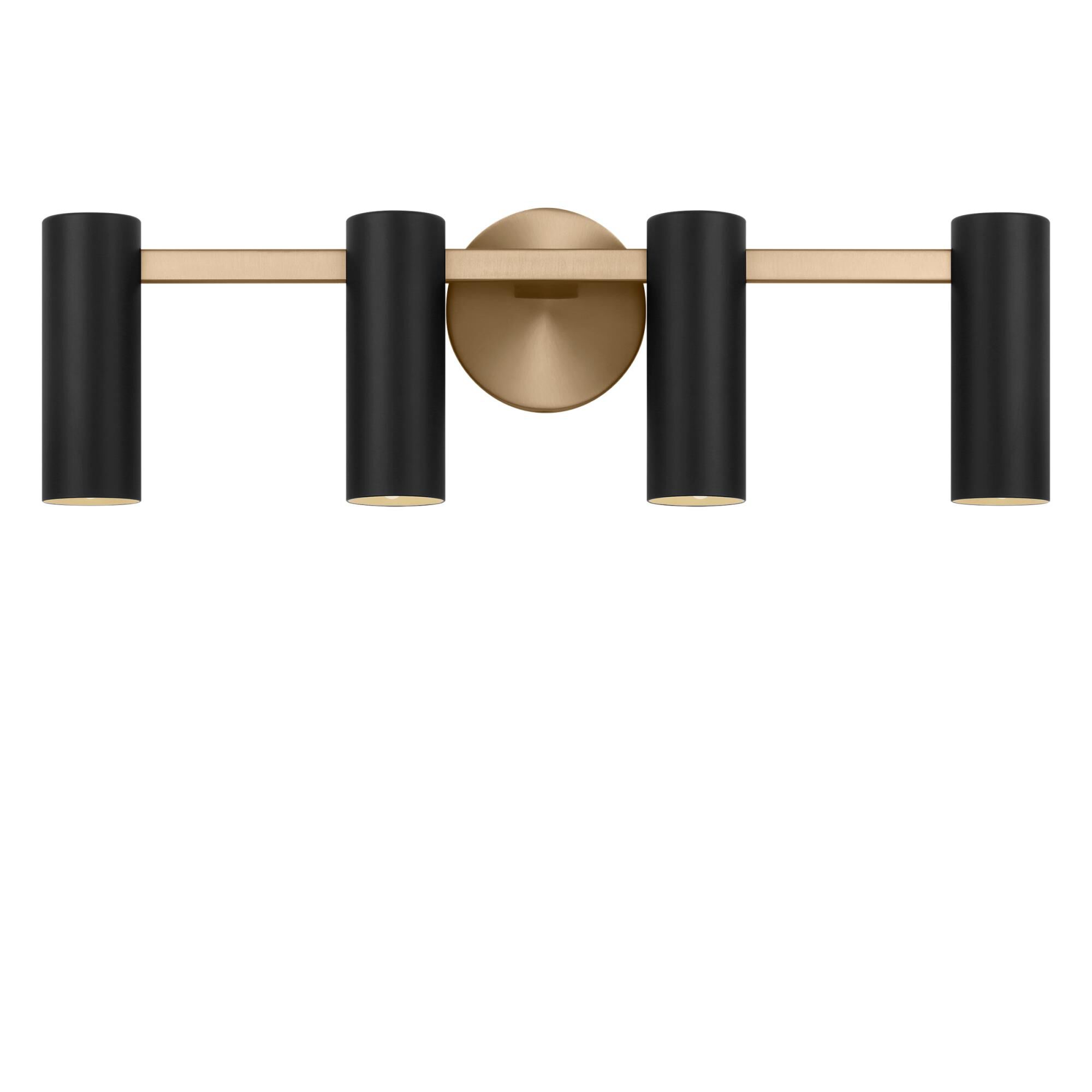 Shown in Satin Brass finish and Metal shade