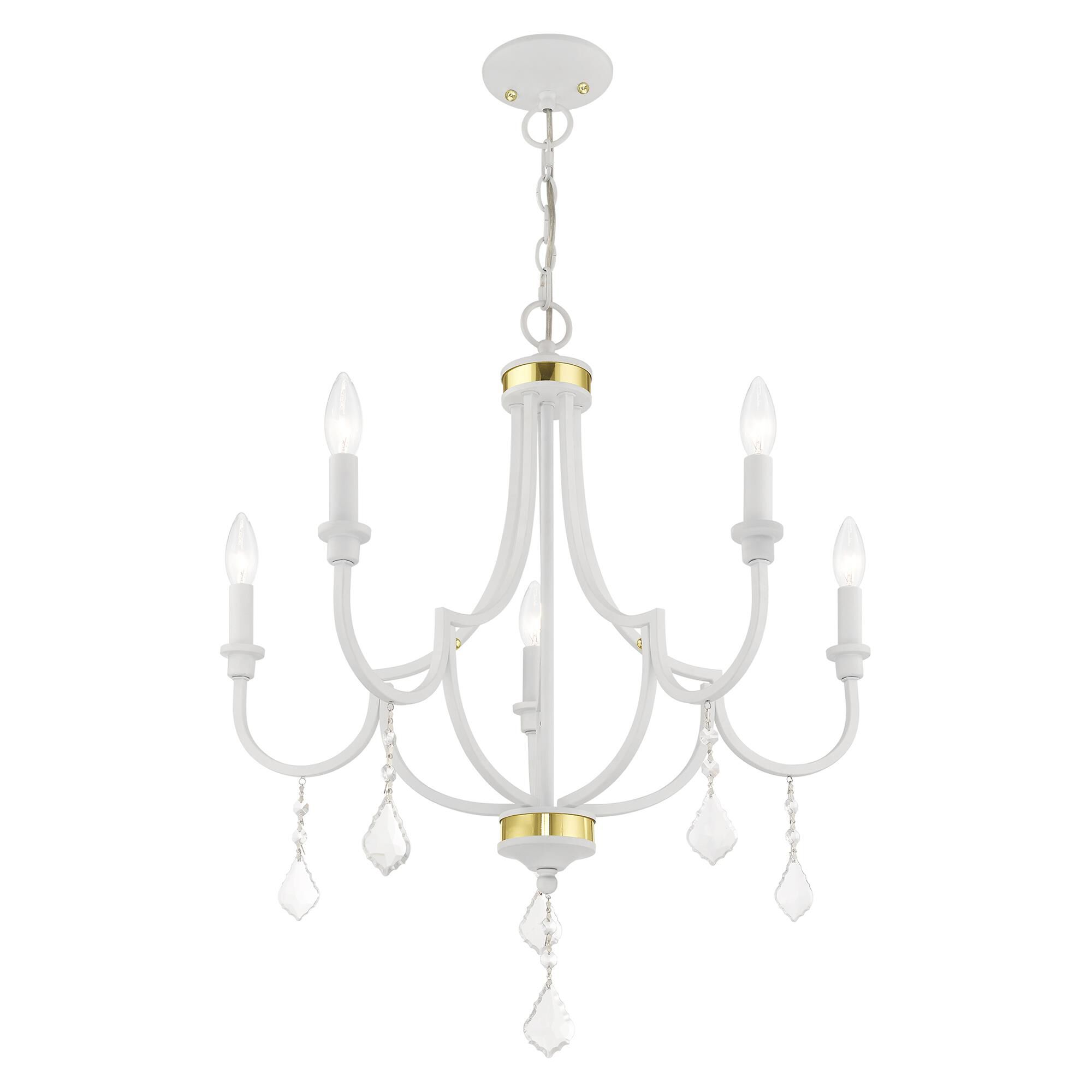 Glendale 5 Light Chandelier by Livex Lighting