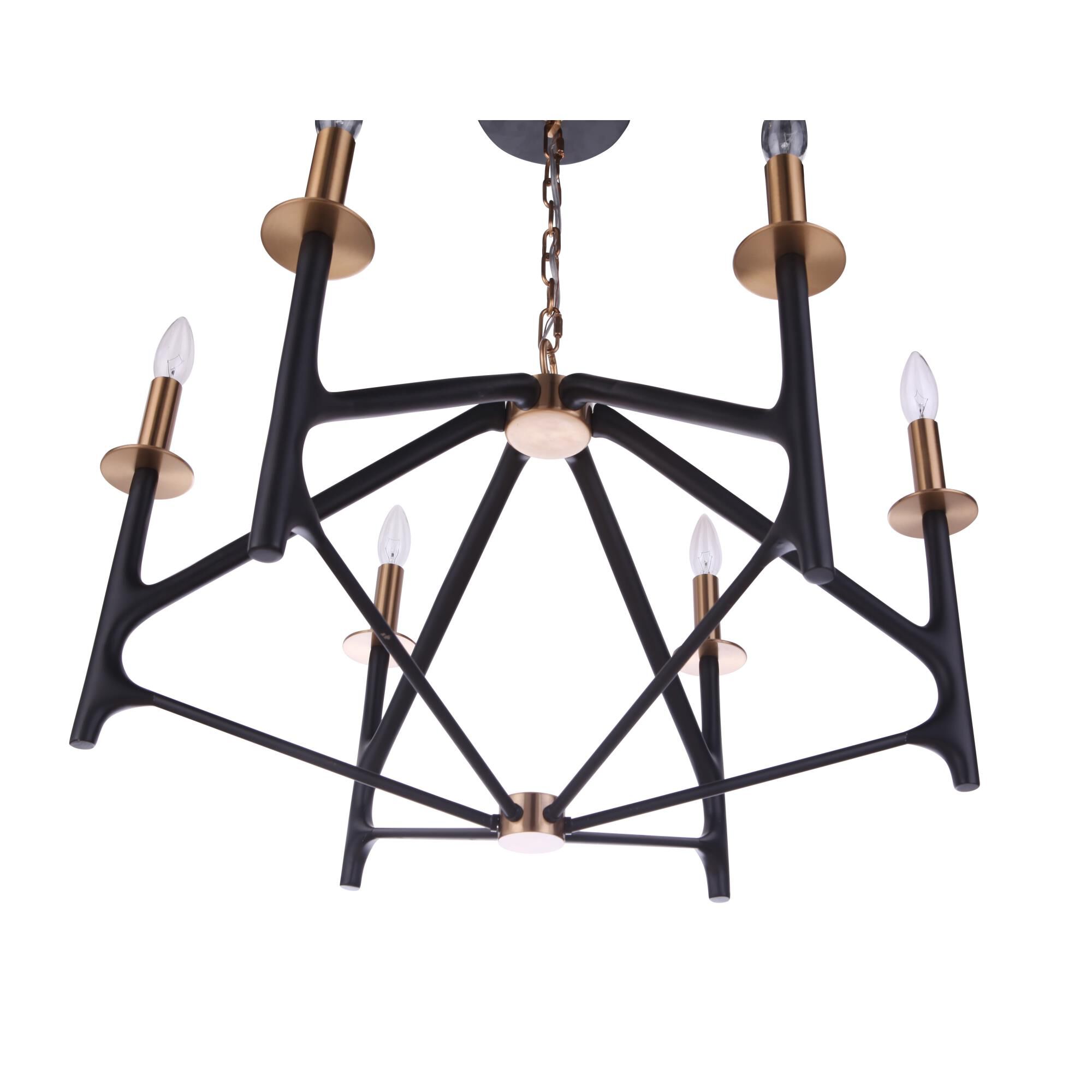 Shown in Flat Black/Painted Nickel finish