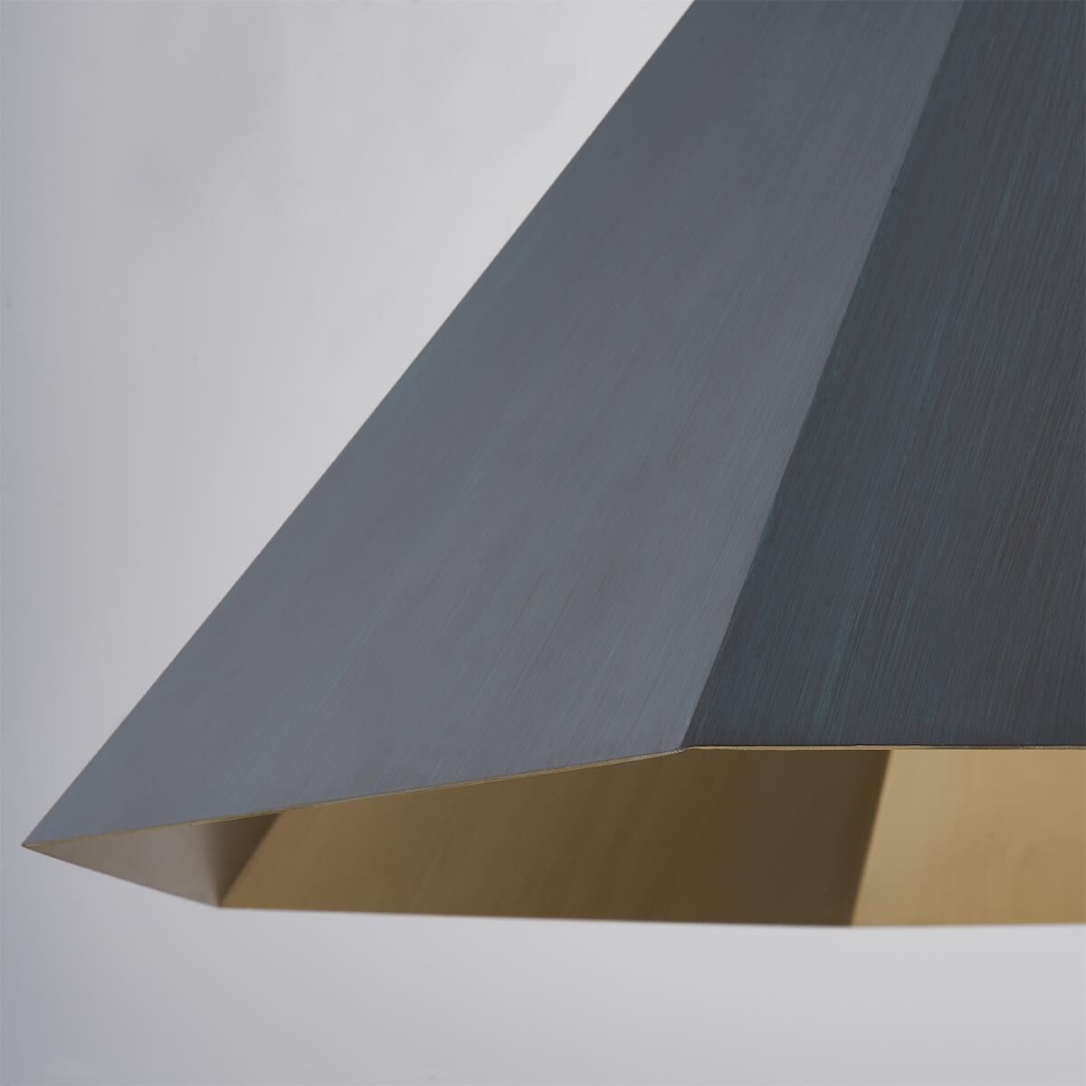 Shown in Patina Brass finish and Ver shade