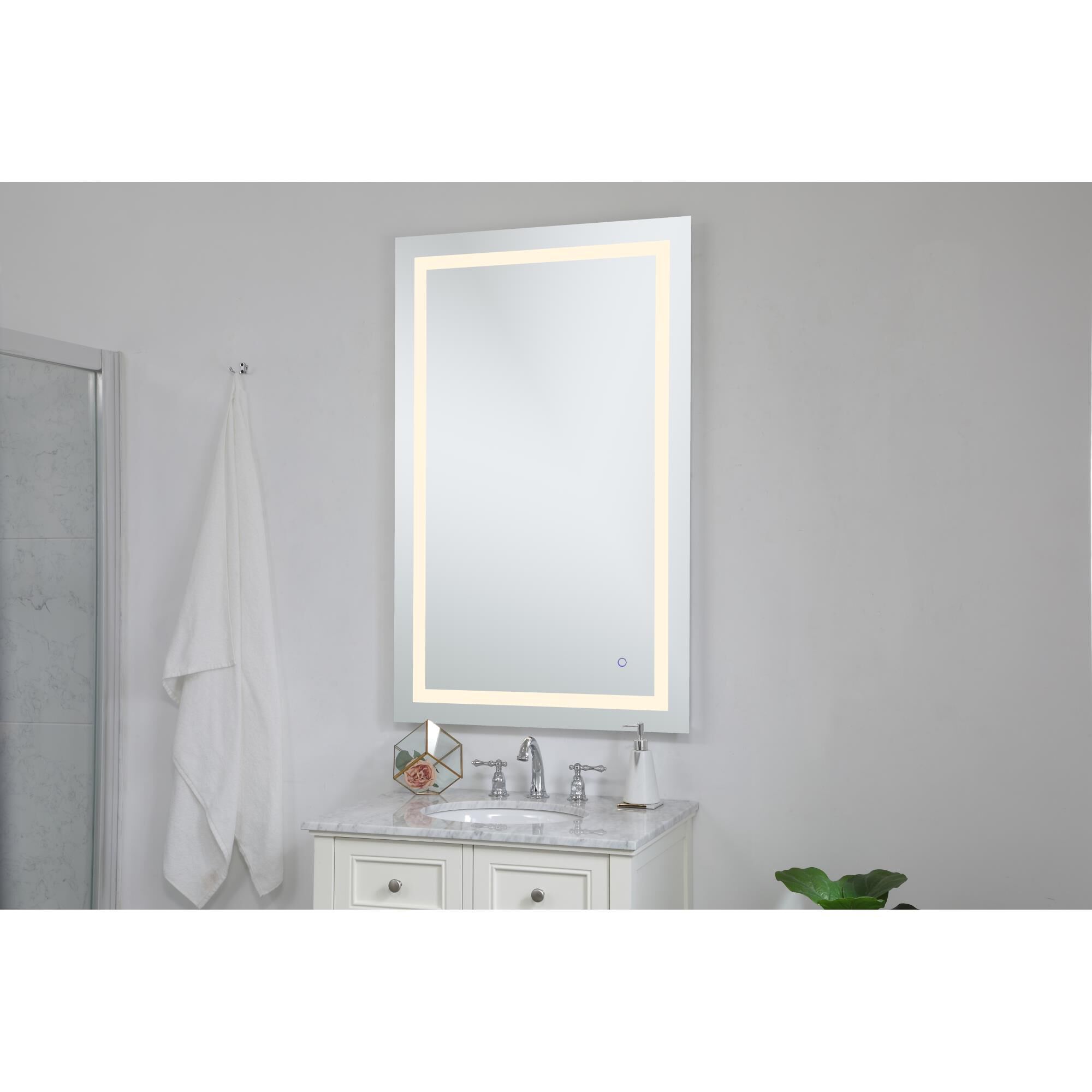 Helios LED Lighted Mirrors by Elegant Decor