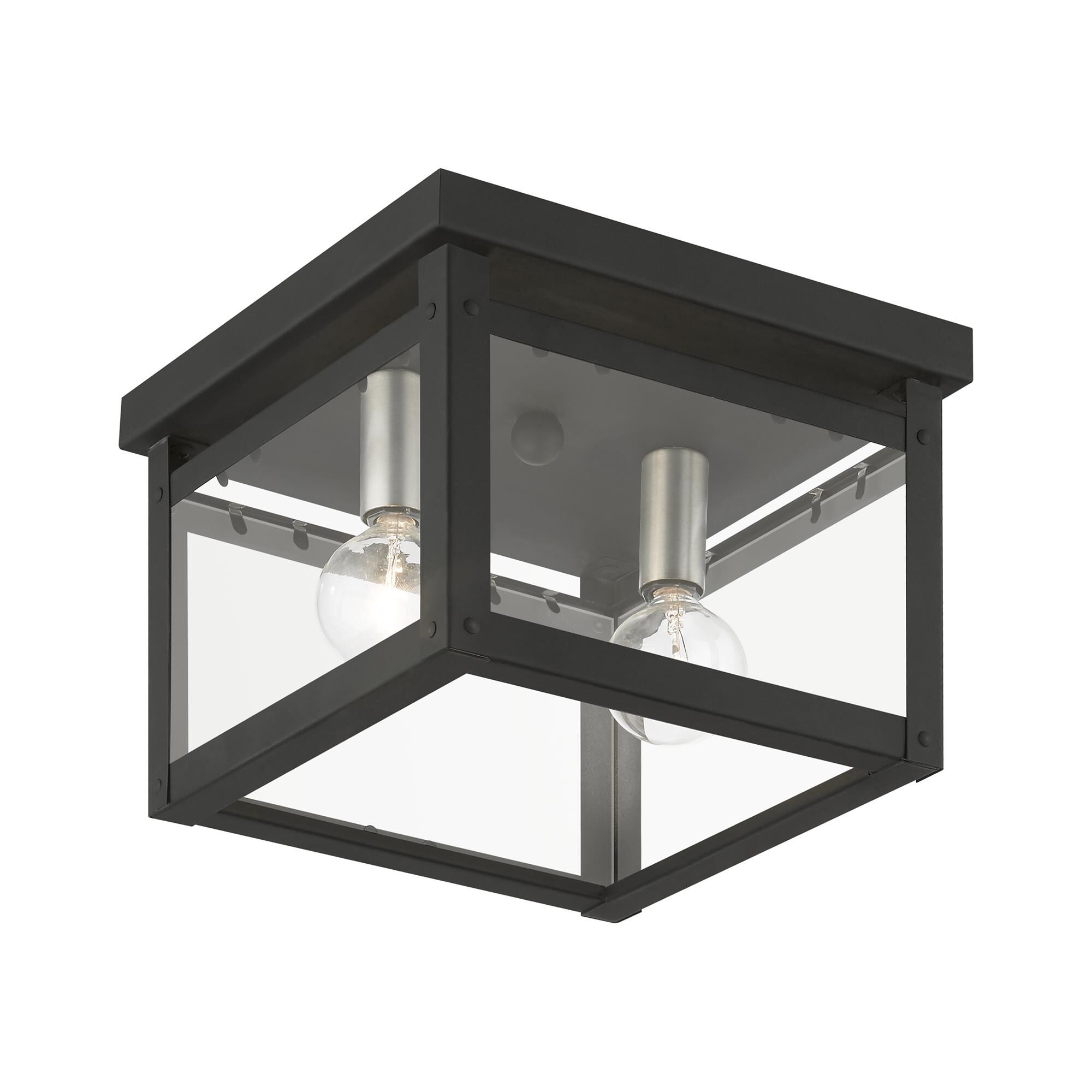 Milford 8 Inch 2 Light Flush Mount by Livex Lighting