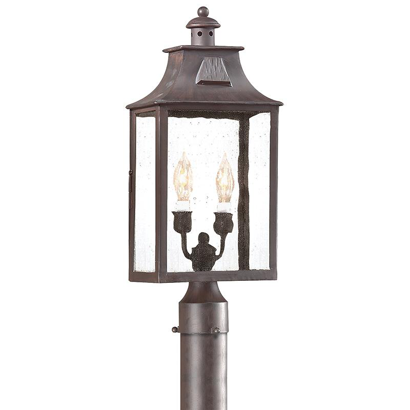 Newton 8.75 Inch Outdoor Post Lamp by Troy Lighting