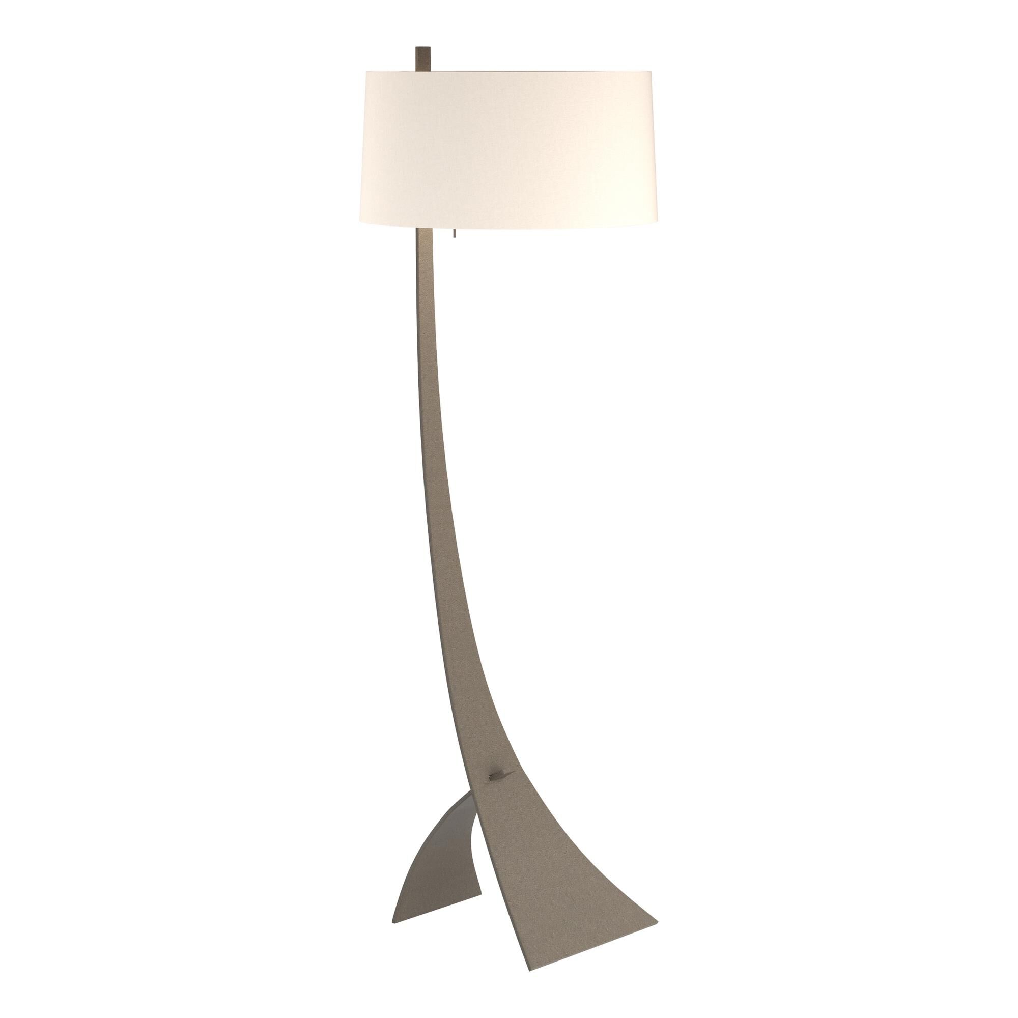 Shown in Dark Smoke finish and Flax shade