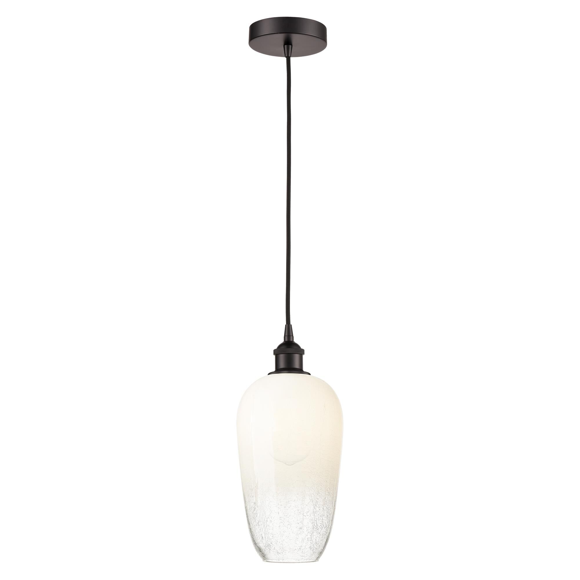 Shown in Oil Rubbed Bronze finish and Opal glass