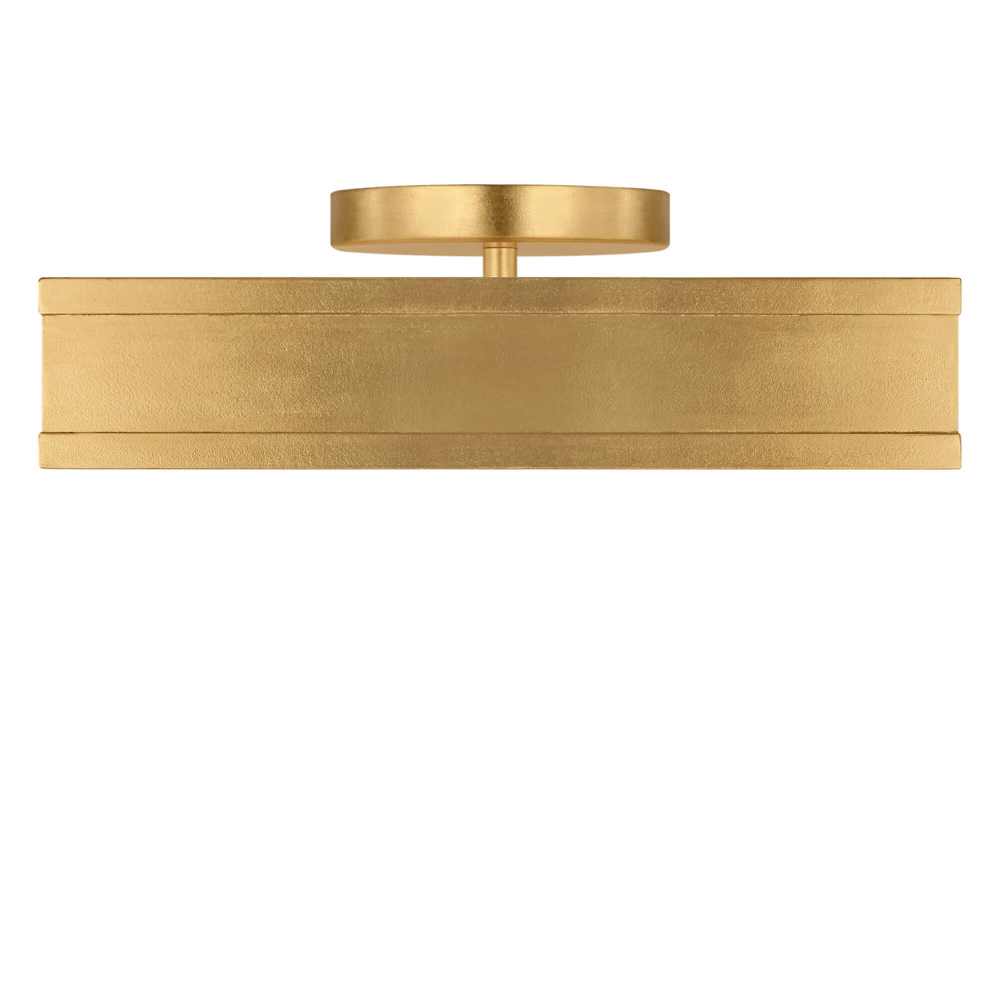 Shown in Gild finish and White glass