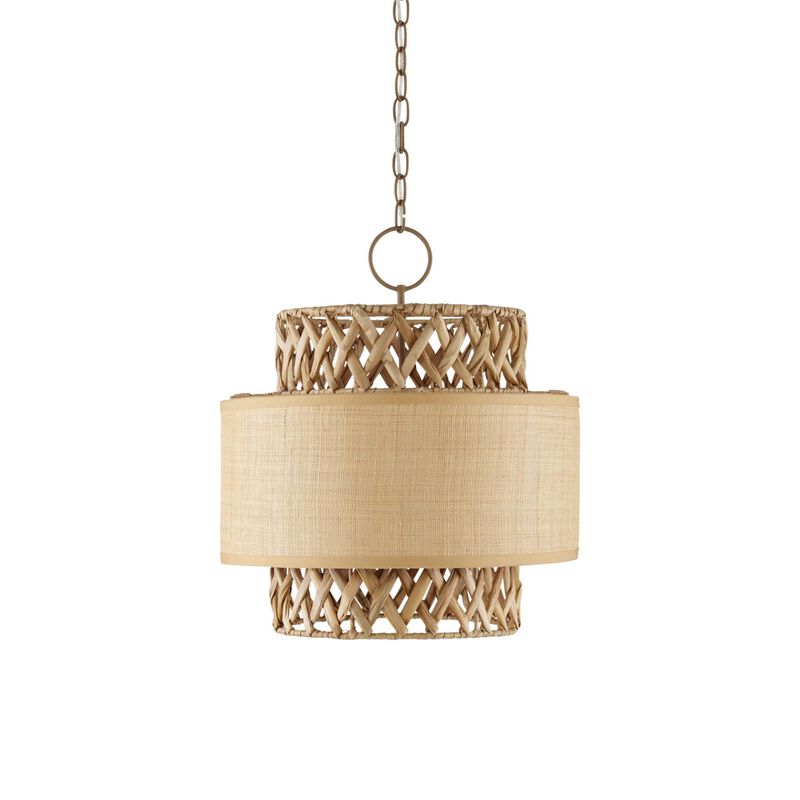 Isola 18 Inch Large Pendant by Currey and Company