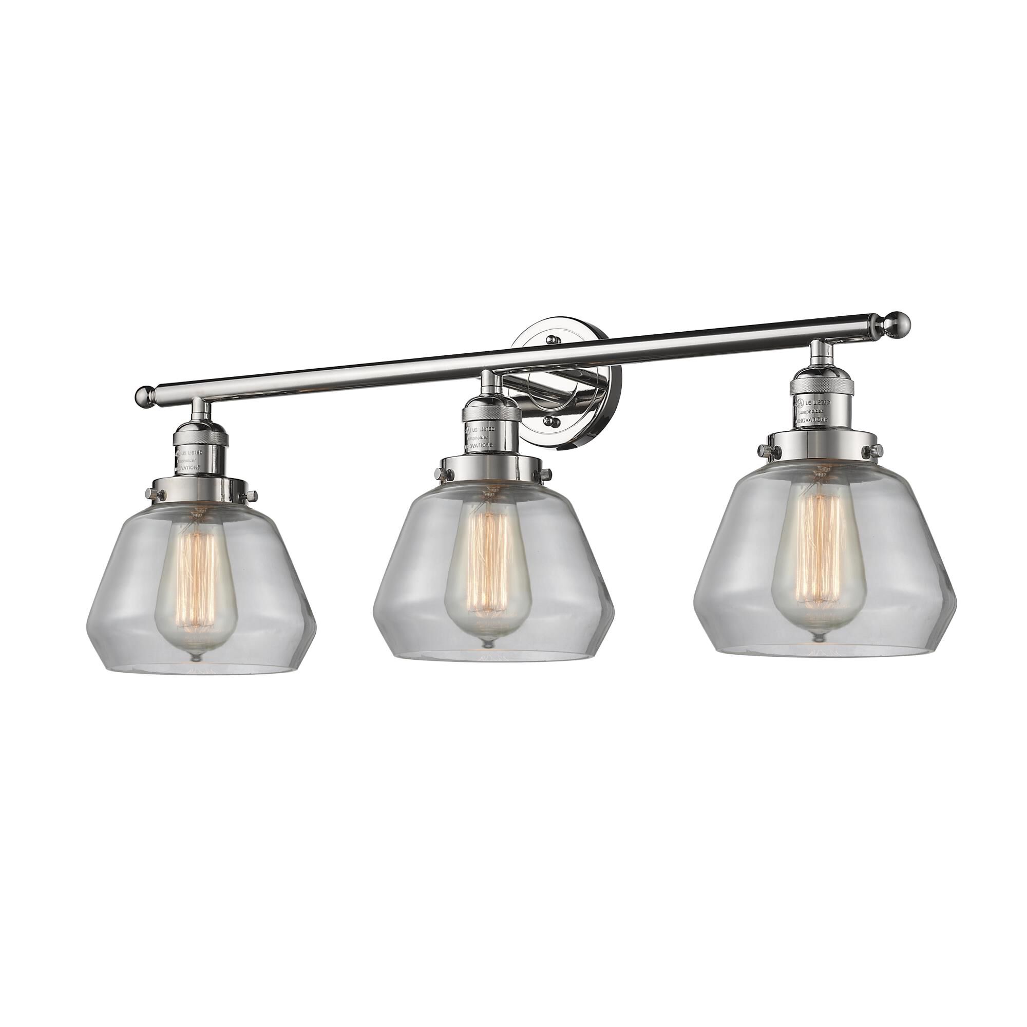 Bruno Marashlian Fulton 30 Inch 3 Light Bath Vanity Light by Innovations Lighting