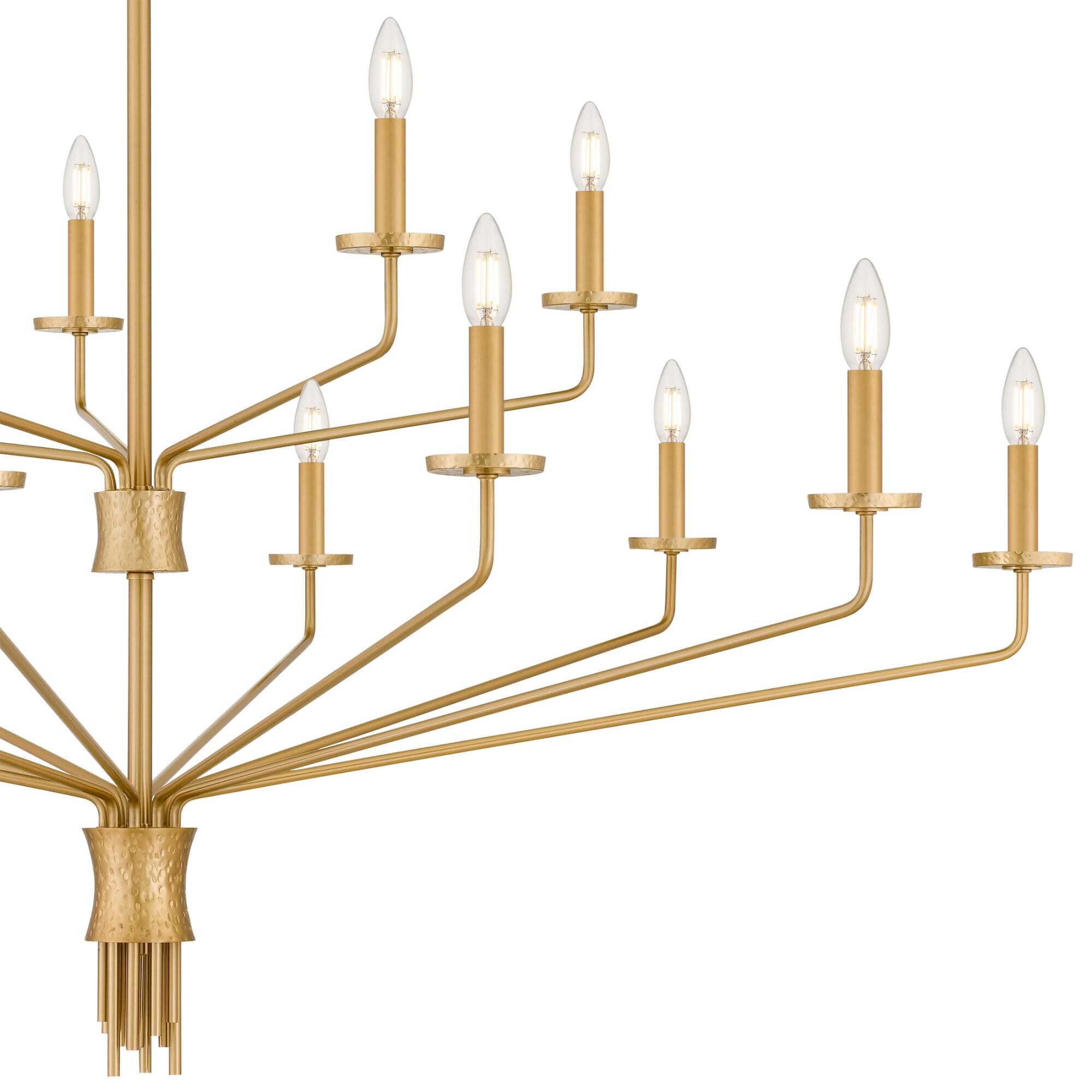 Shown in Brushed Gold finish