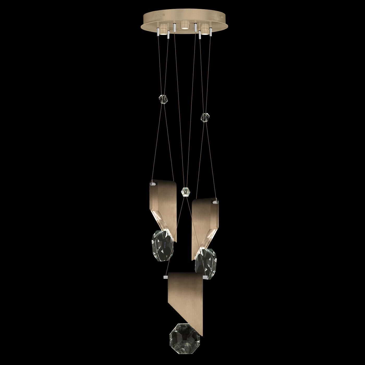 Aria 16 Inch Multi Light Pendant by Fine Art Handcrafted Lighting