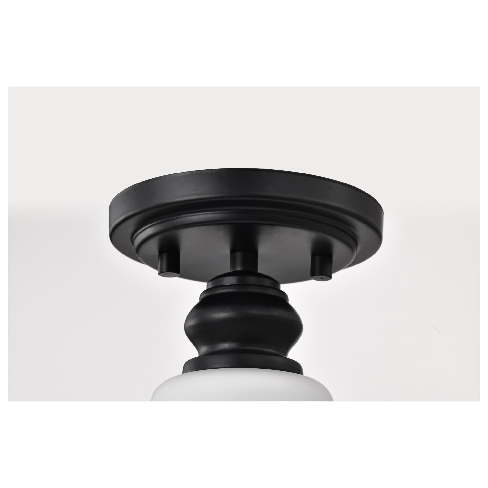 Russel 10 Inch Semi Flush Mount by Nuvo Lighting