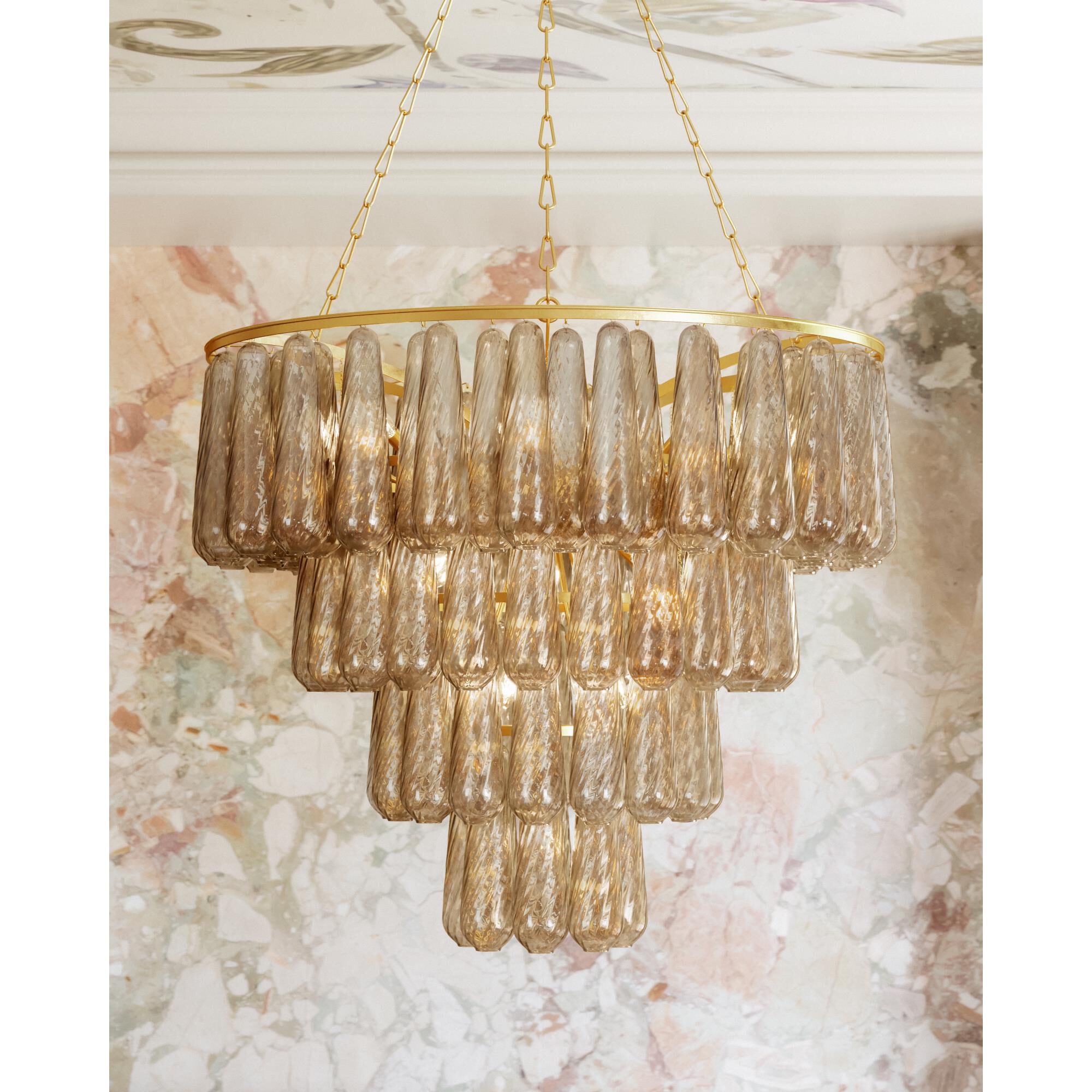 Noz Nozawa Piasu 68 Inch Linear Suspension Light by Corbett Lighting