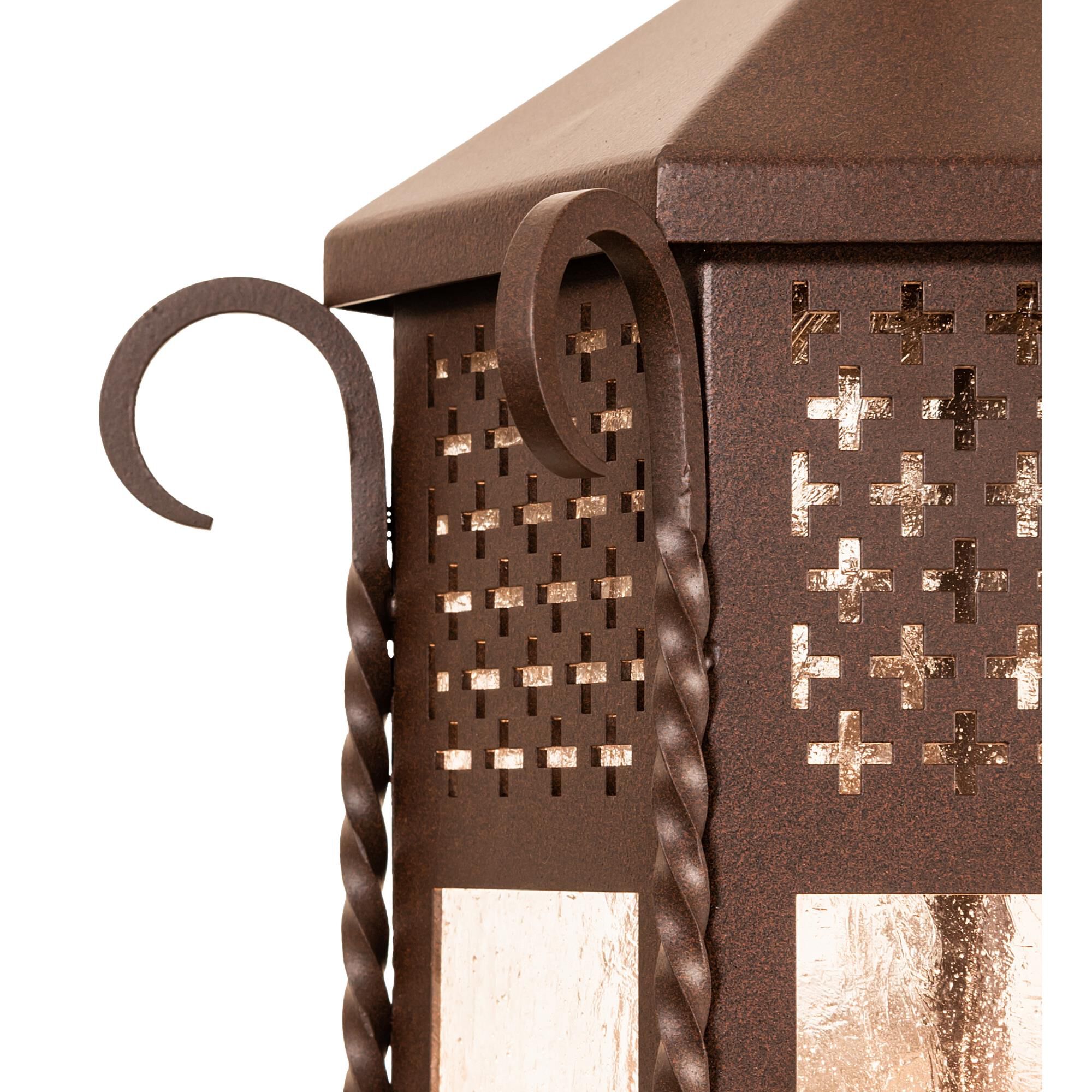 Old London 36 Inch Tall 3 Light Outdoor Wall Light by Meyda Lighting