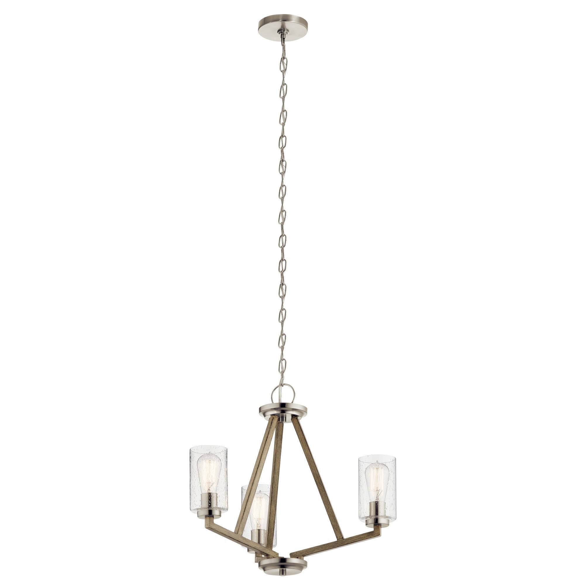 Deryn 22 Inch 3 Light Mini Chandelier by Kichler Lighting