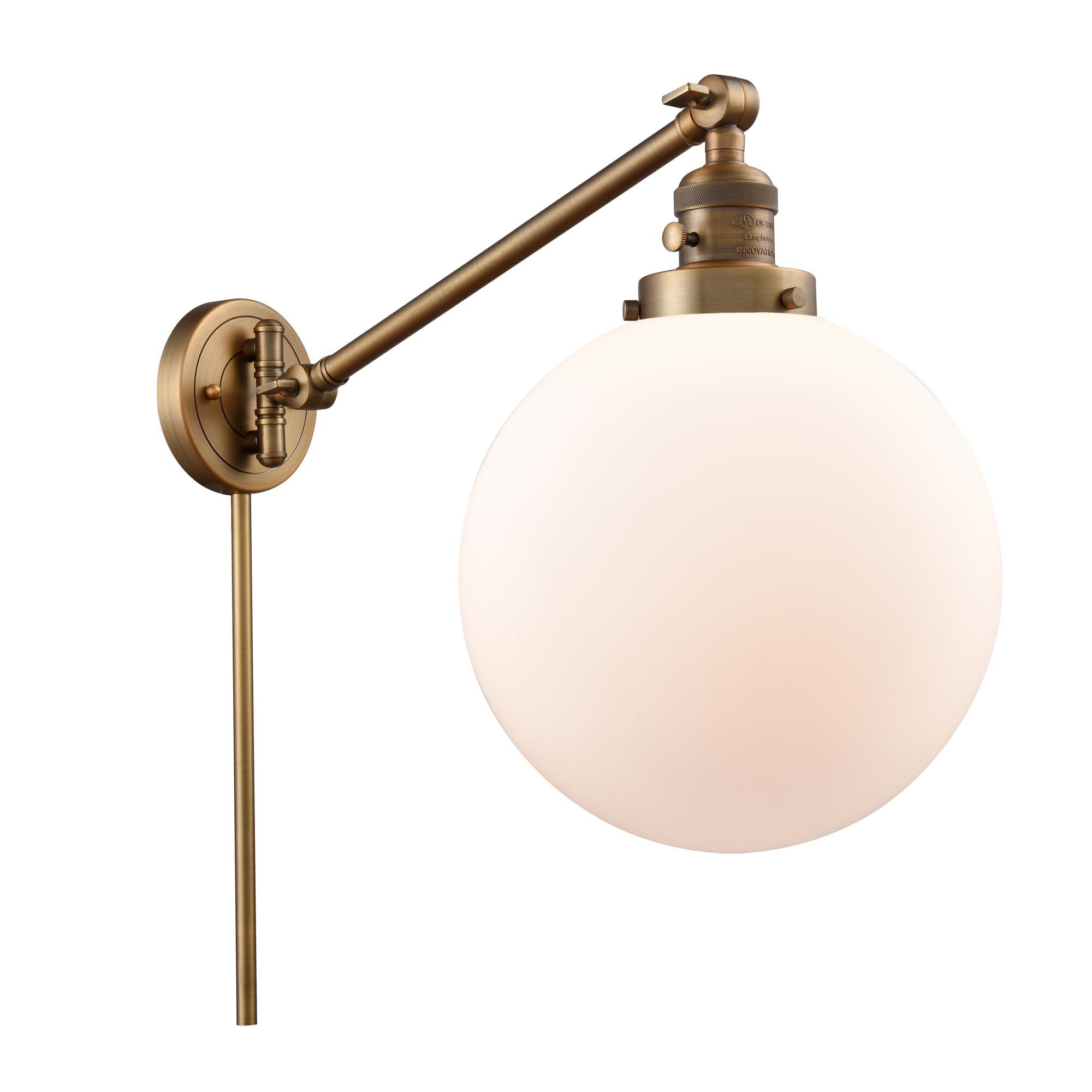 Bruno Marashlian Beacon Wall Swing Lamp by Innovations Lighting