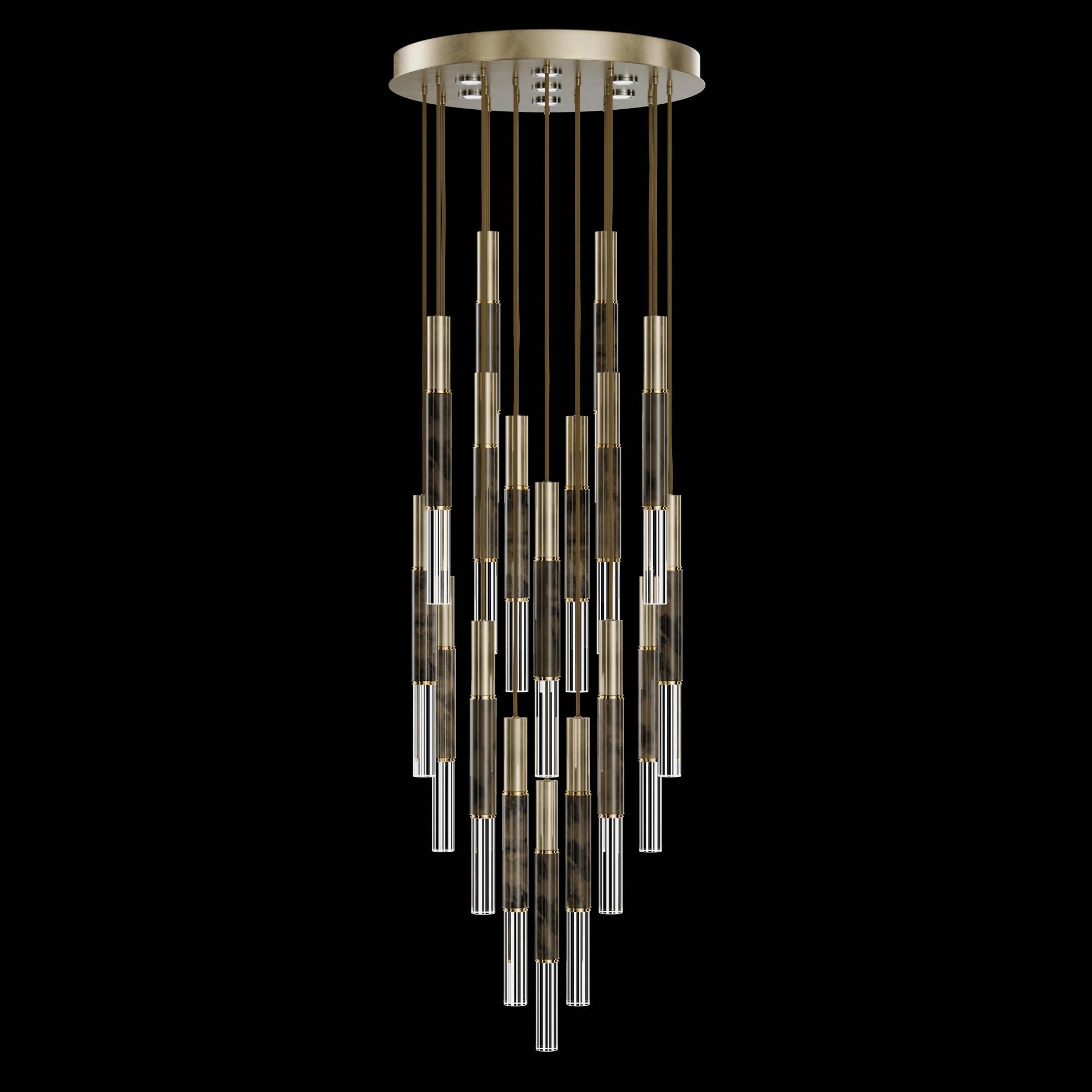 Antonia Antonia 31 Inch Multi Light Pendant by Fine Art Handcrafted Lighting