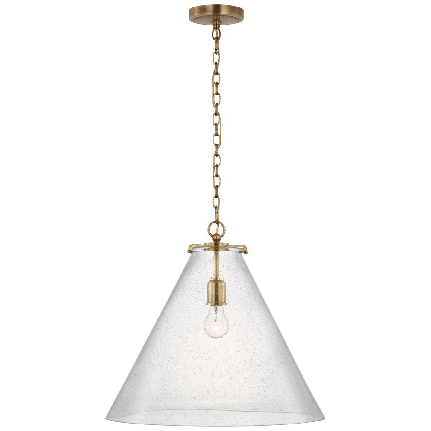 Visual Comfort Signature Collection Thomas O'Brien Katie 20 Inch LED Large Pendant