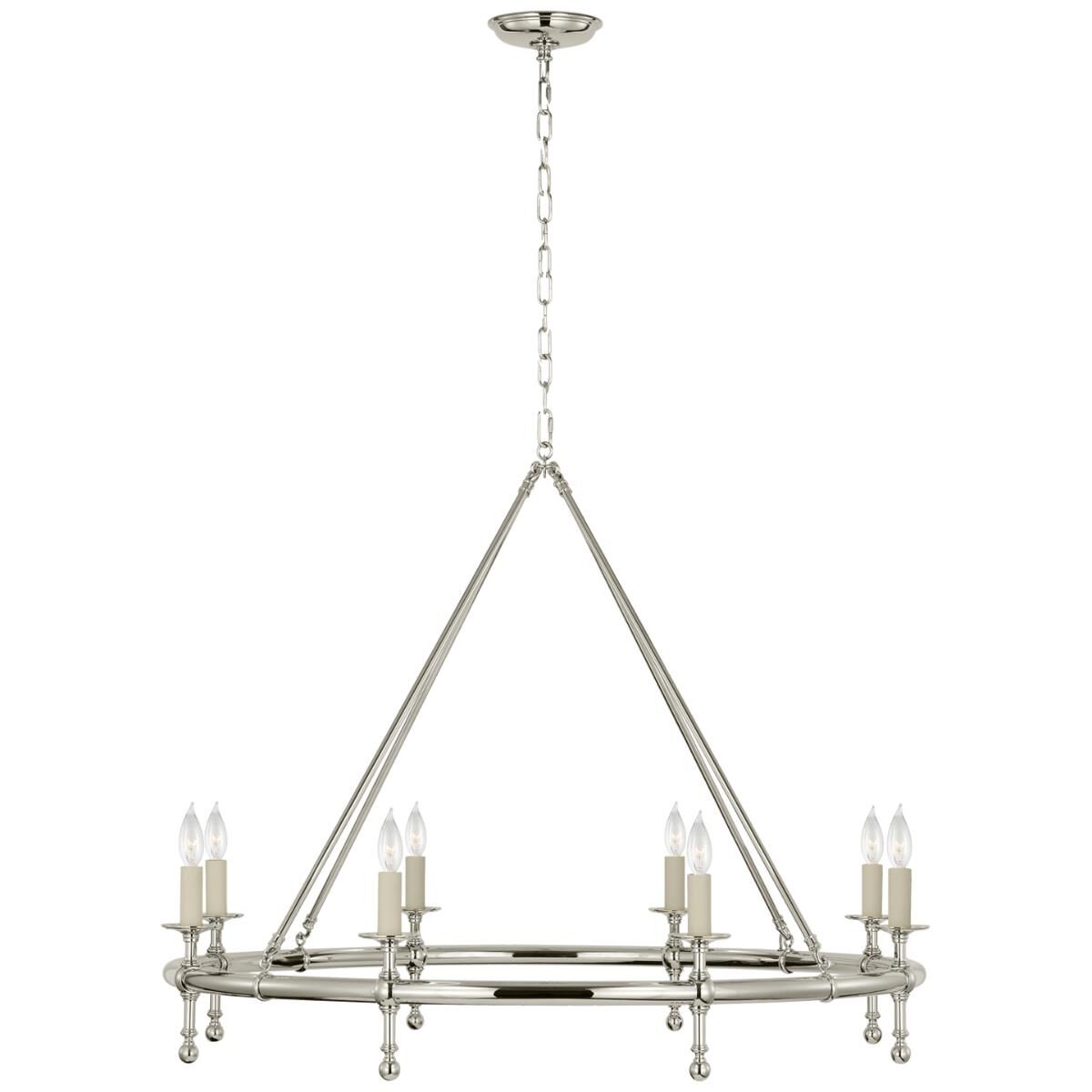 Chapman & Myers Classic 43 Inch Chandelier by Visual Comfort Signature Collection