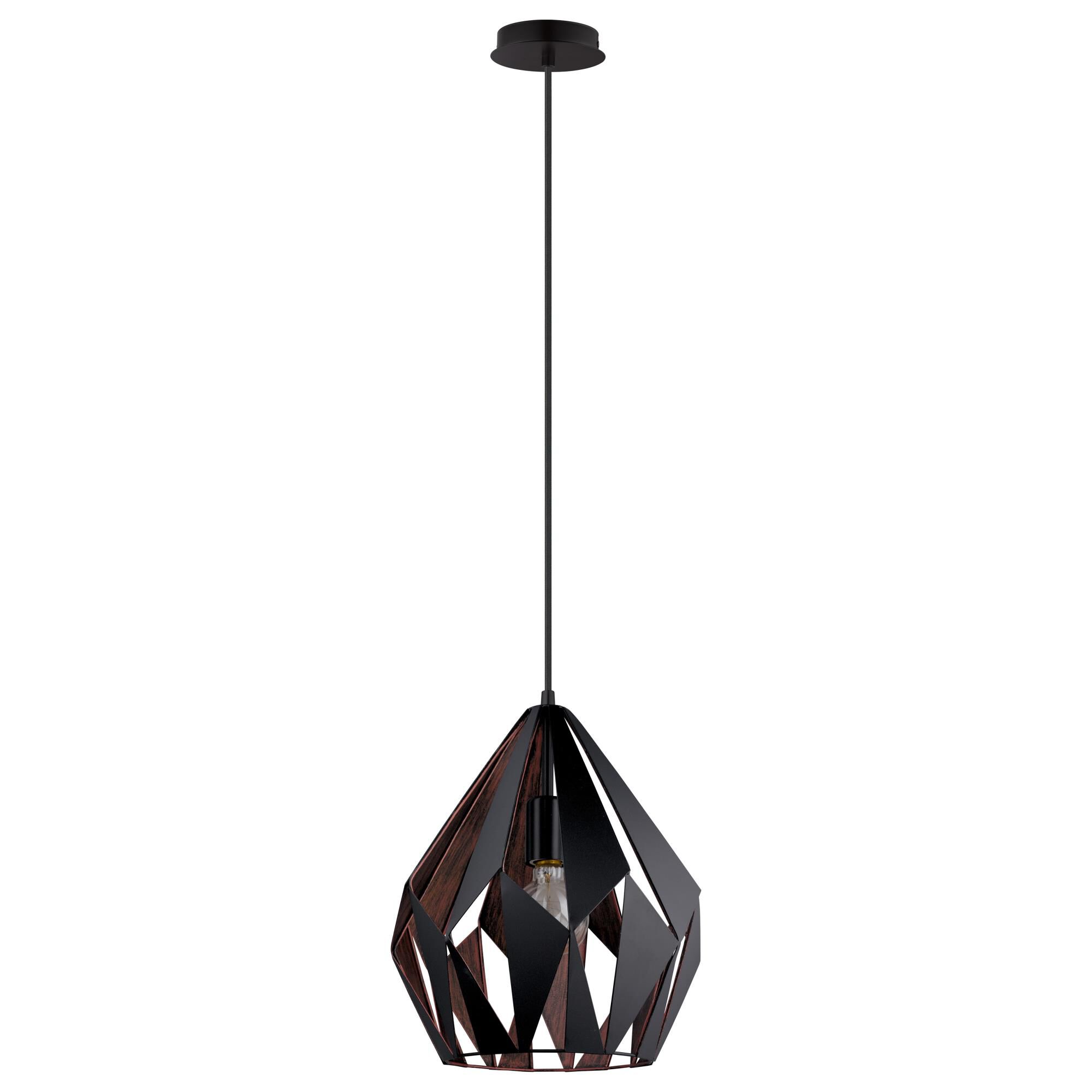 Eglo Lighting Eglo Carlton 1 12 Inch Large Pendant