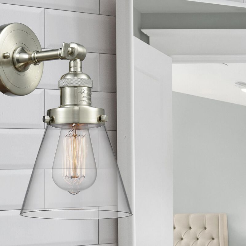 Bruno Marashlian Small Cone 10 Inch Wall Sconce by Innovations Lighting