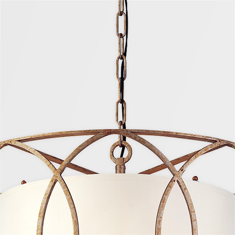 Sausalito 25 Inch Chandelier by Troy Lighting