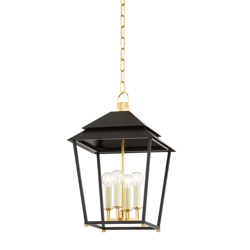 Natick Small Lantern Pendant by Hudson Valley Lighting