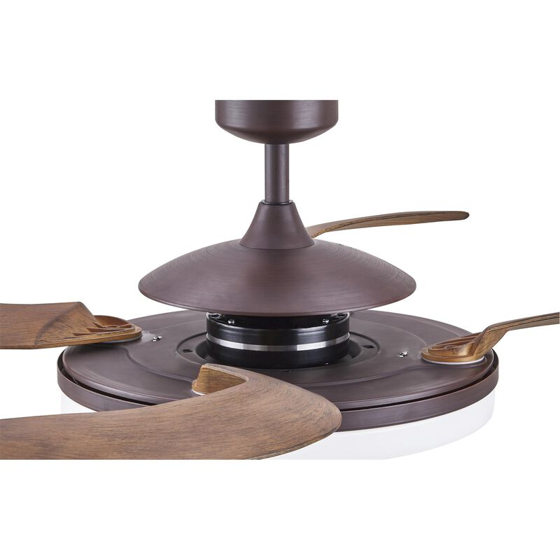 Evo2 52 Inch Ceiling Fan with Light Kit by Beacon Lighting