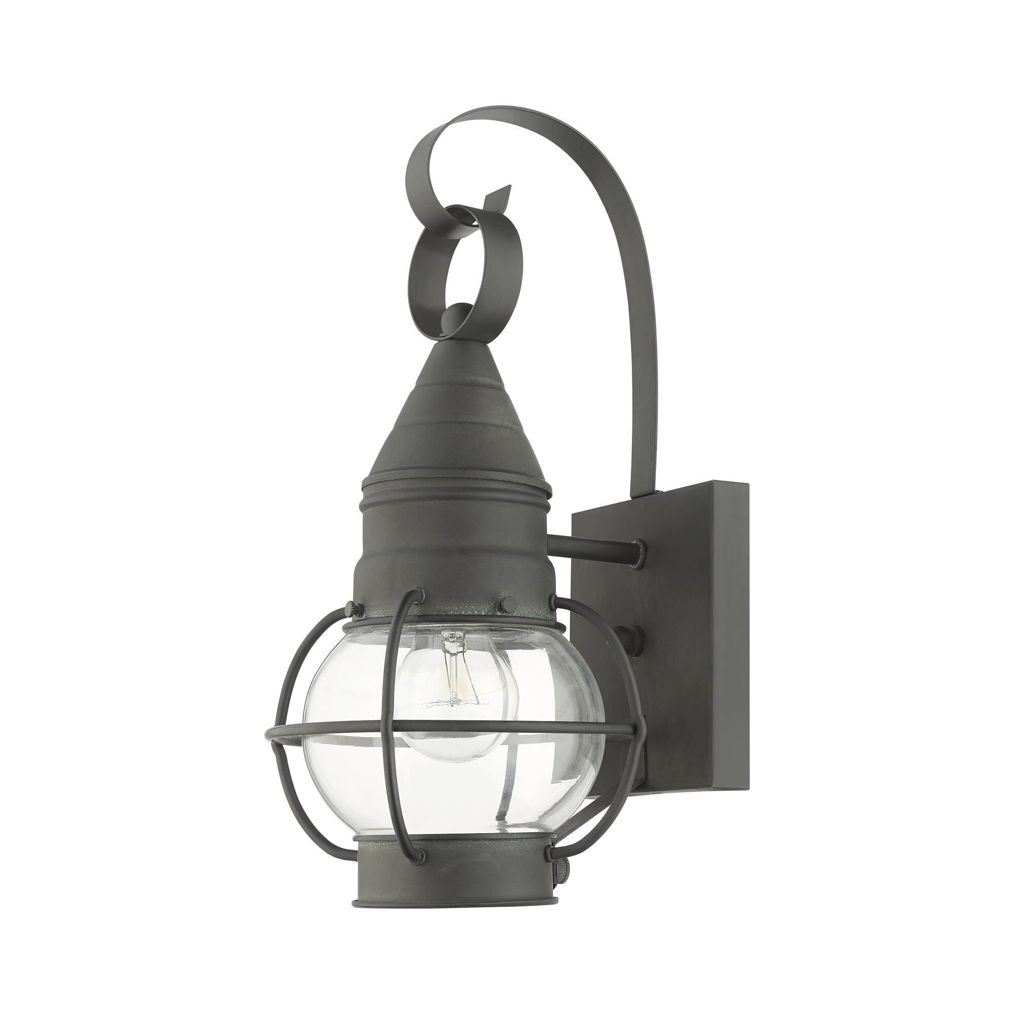 Livex Lighting Newburyport 13 Inch Tall Outdoor Wall Light