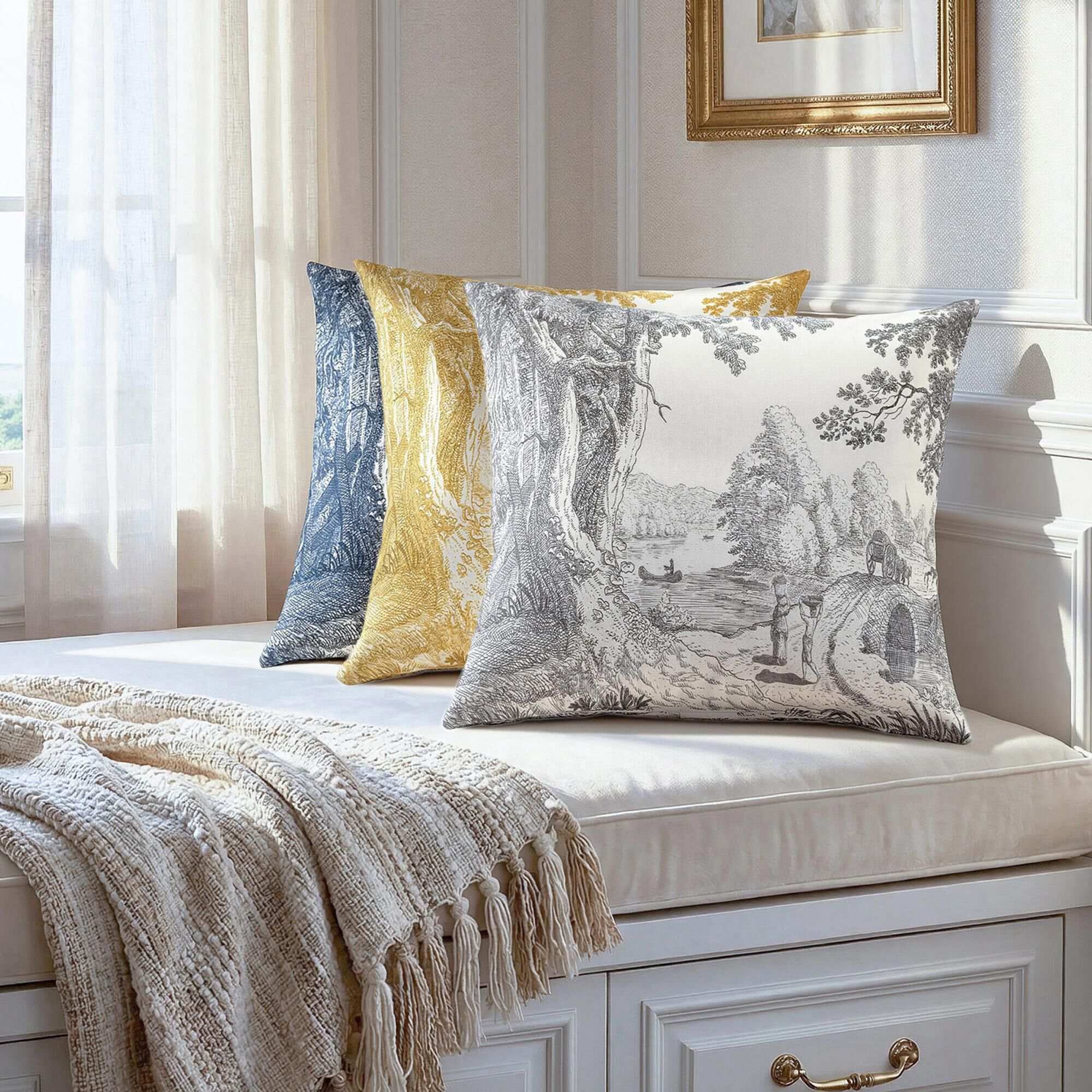 Shown in Dove, Ivory finish