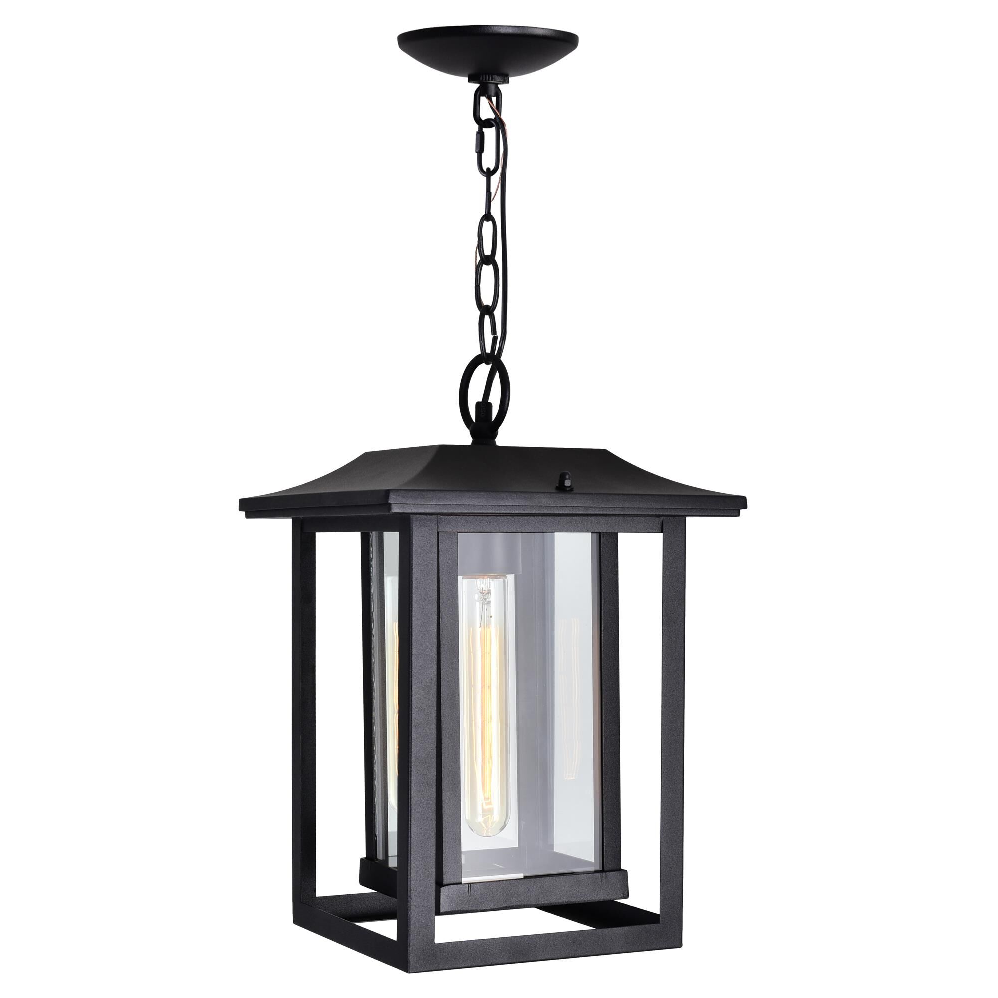 CWI Lighting Winfield 13 Inch Tall Outdoor Hanging Lantern