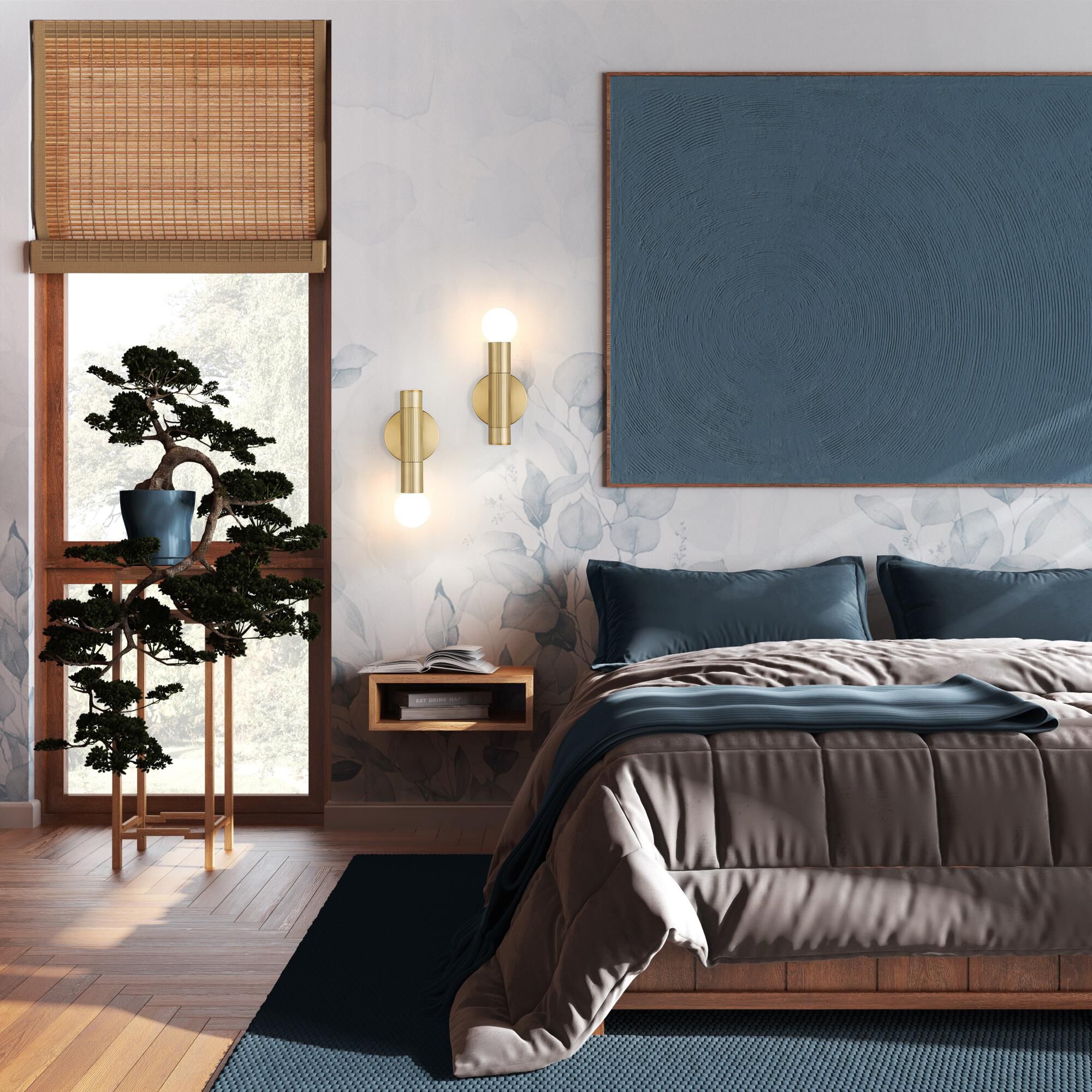 Shown in Modern Gold finish