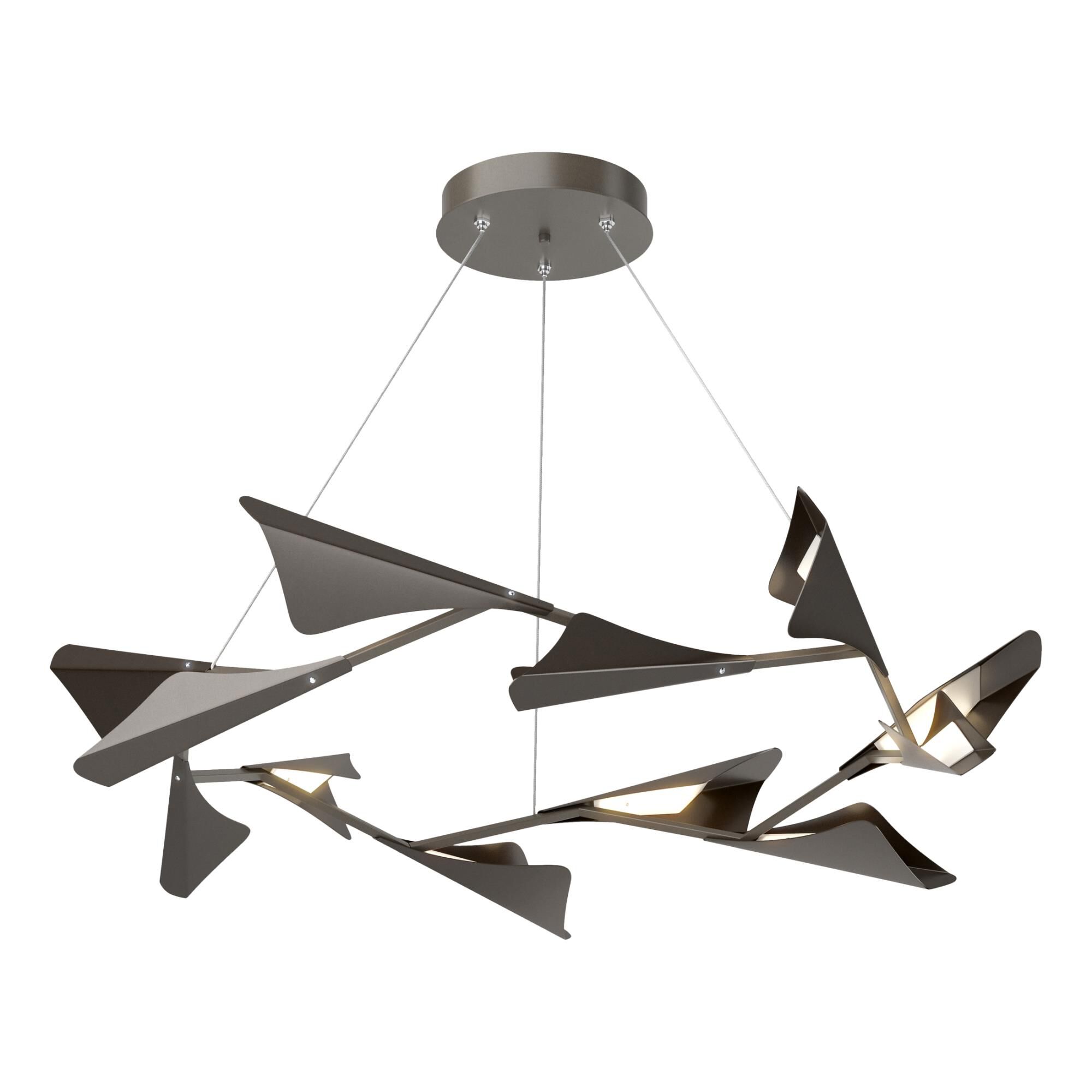 Plume Large Pendant by Hubbardton Forge