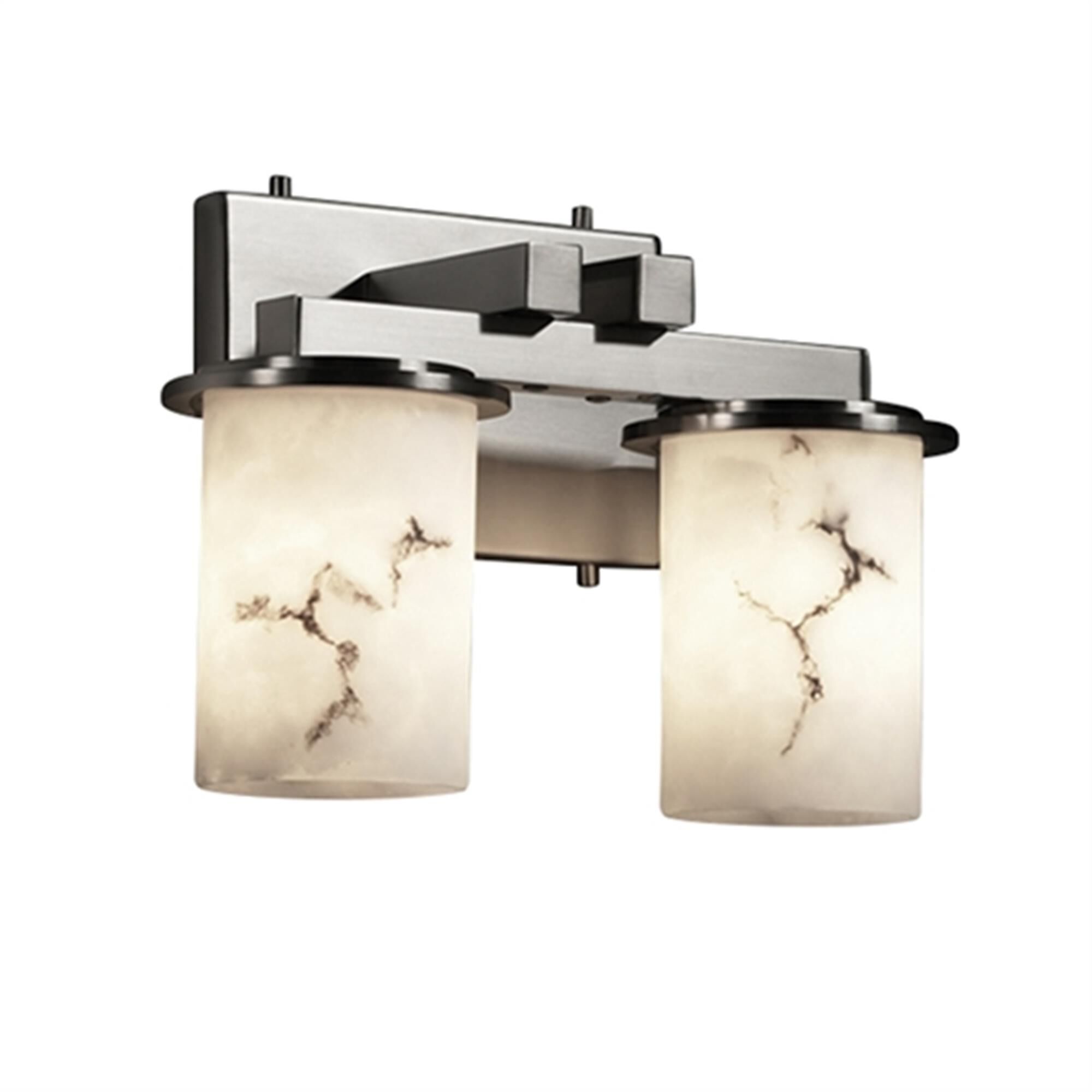 Lumenaria 13 Inch 2 Light Bath Vanity Light by Justice Design Group