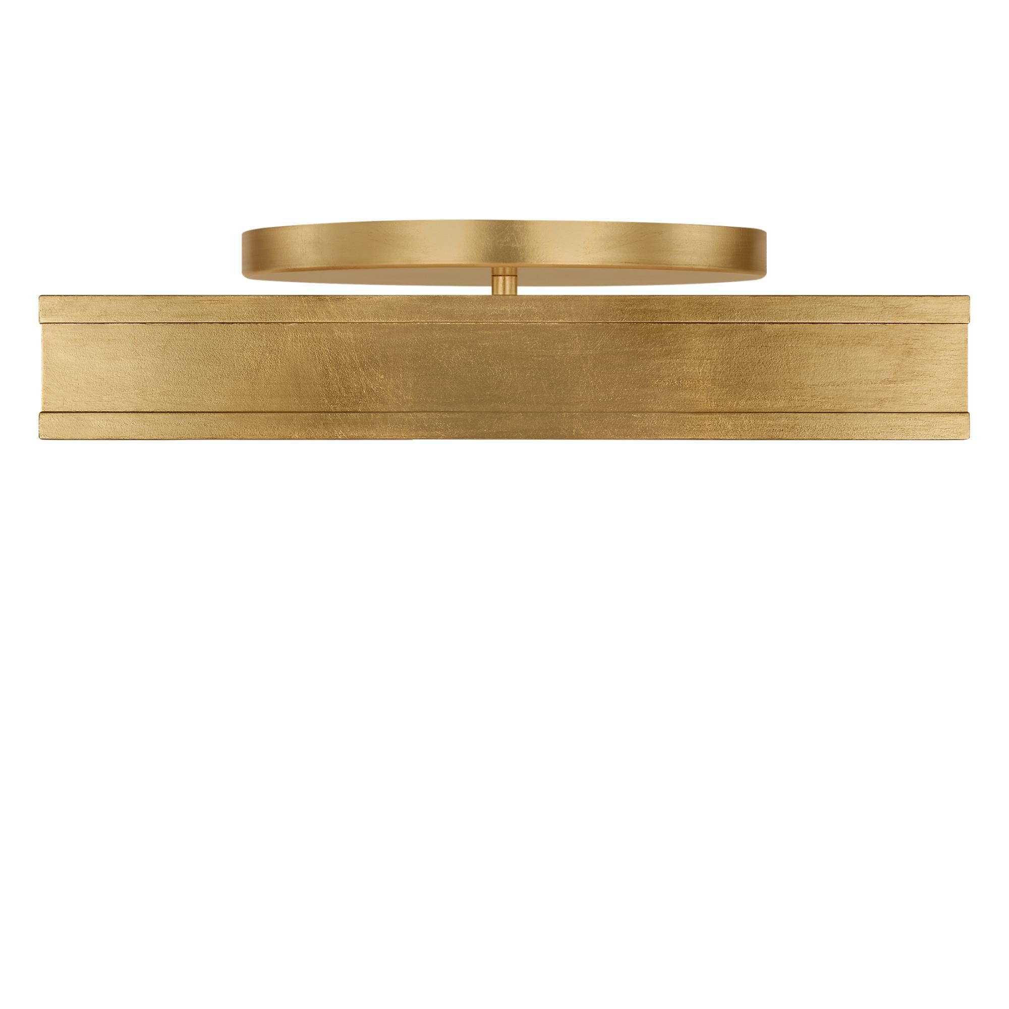 Shown in Gild finish and White glass