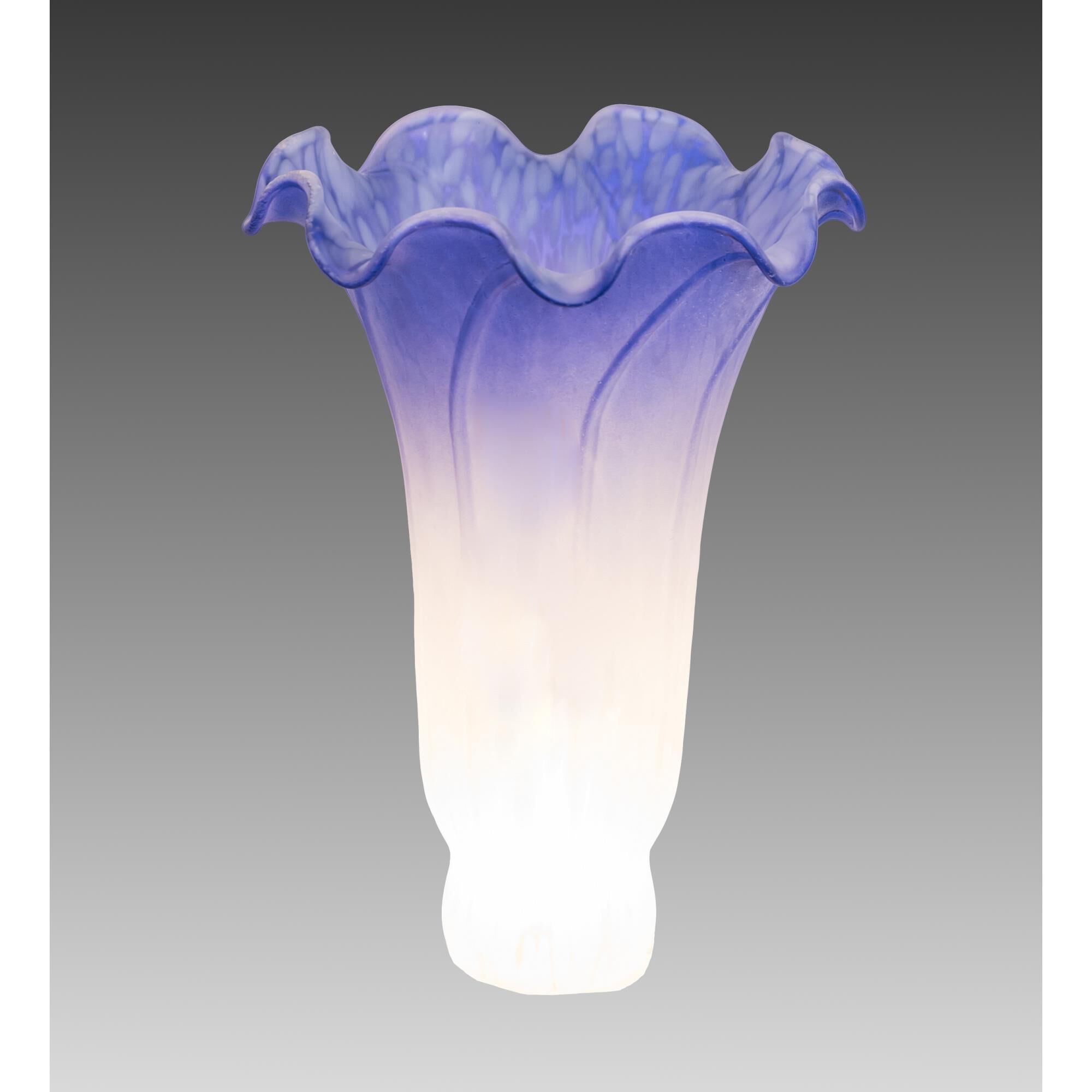 Blue/White Pond Lily Accessory Shade by Meyda Lighting