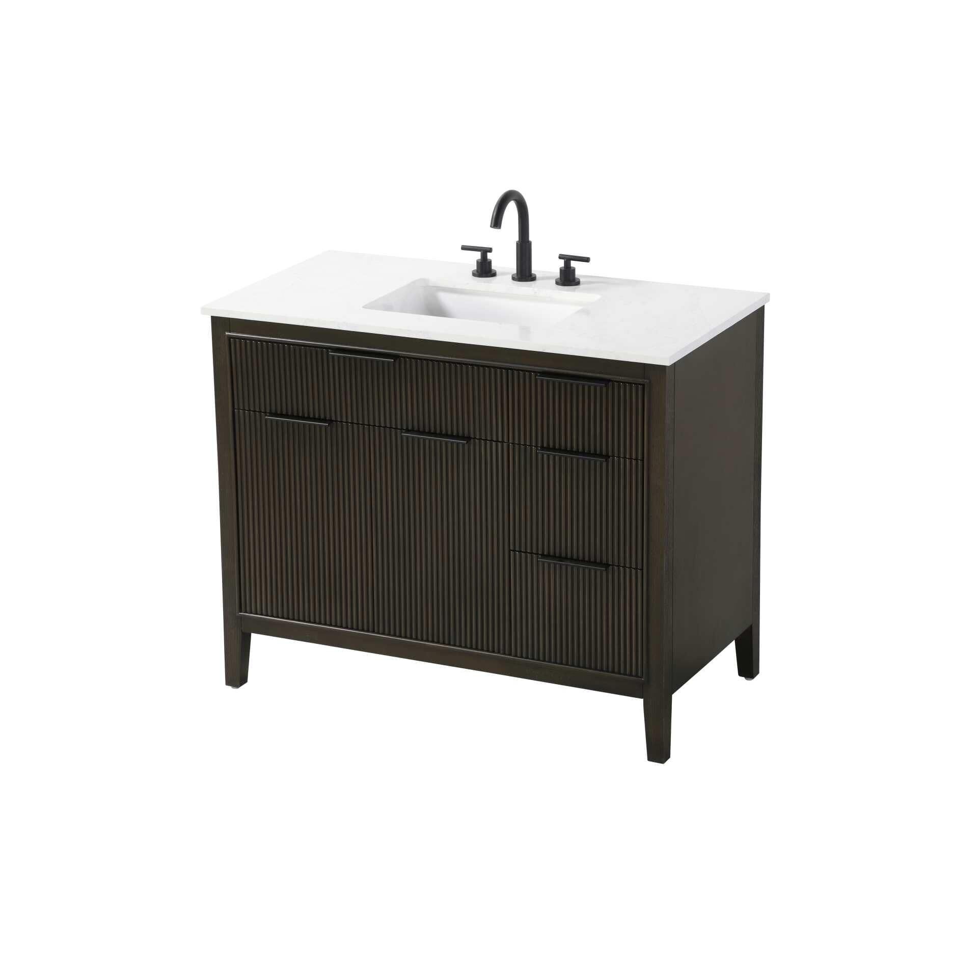 Langston 42 Inch Bath Vanity by Elegant Decor